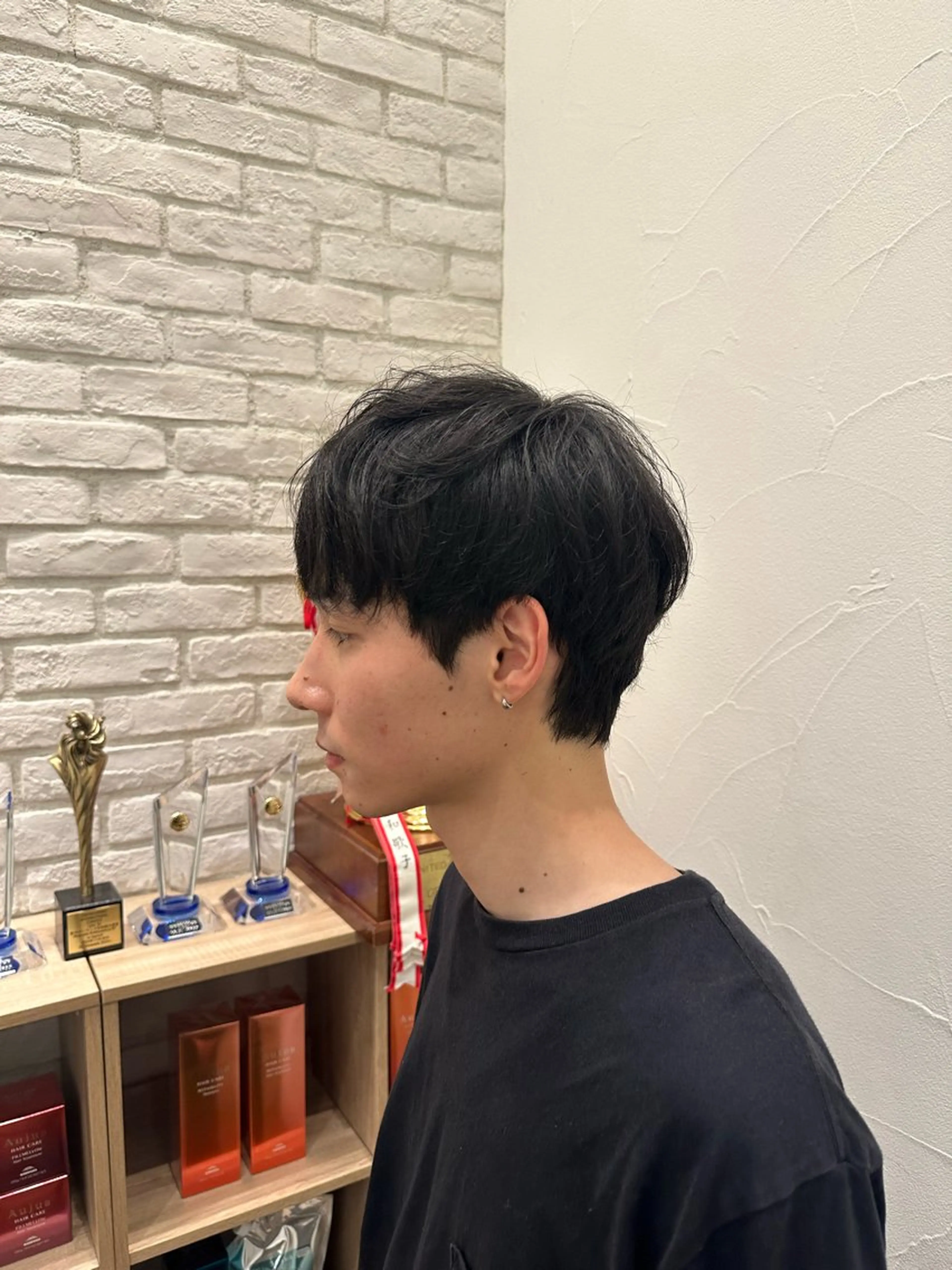 メンズ カット ヘッドスパ Ash中目黒 森田みなみのヘアスタイル