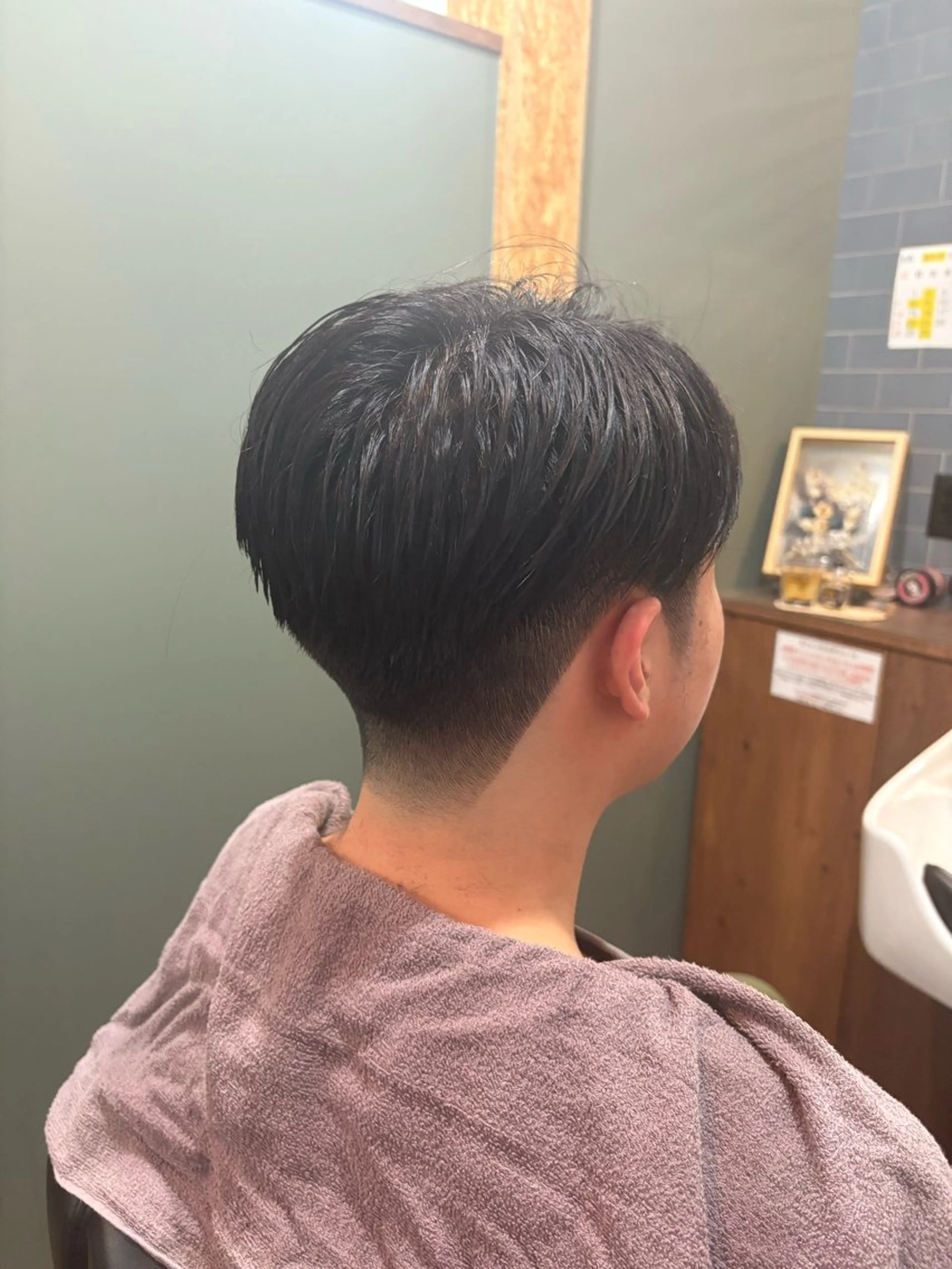 ミディアム メンズ 木名瀬 海星のヘアスタイル