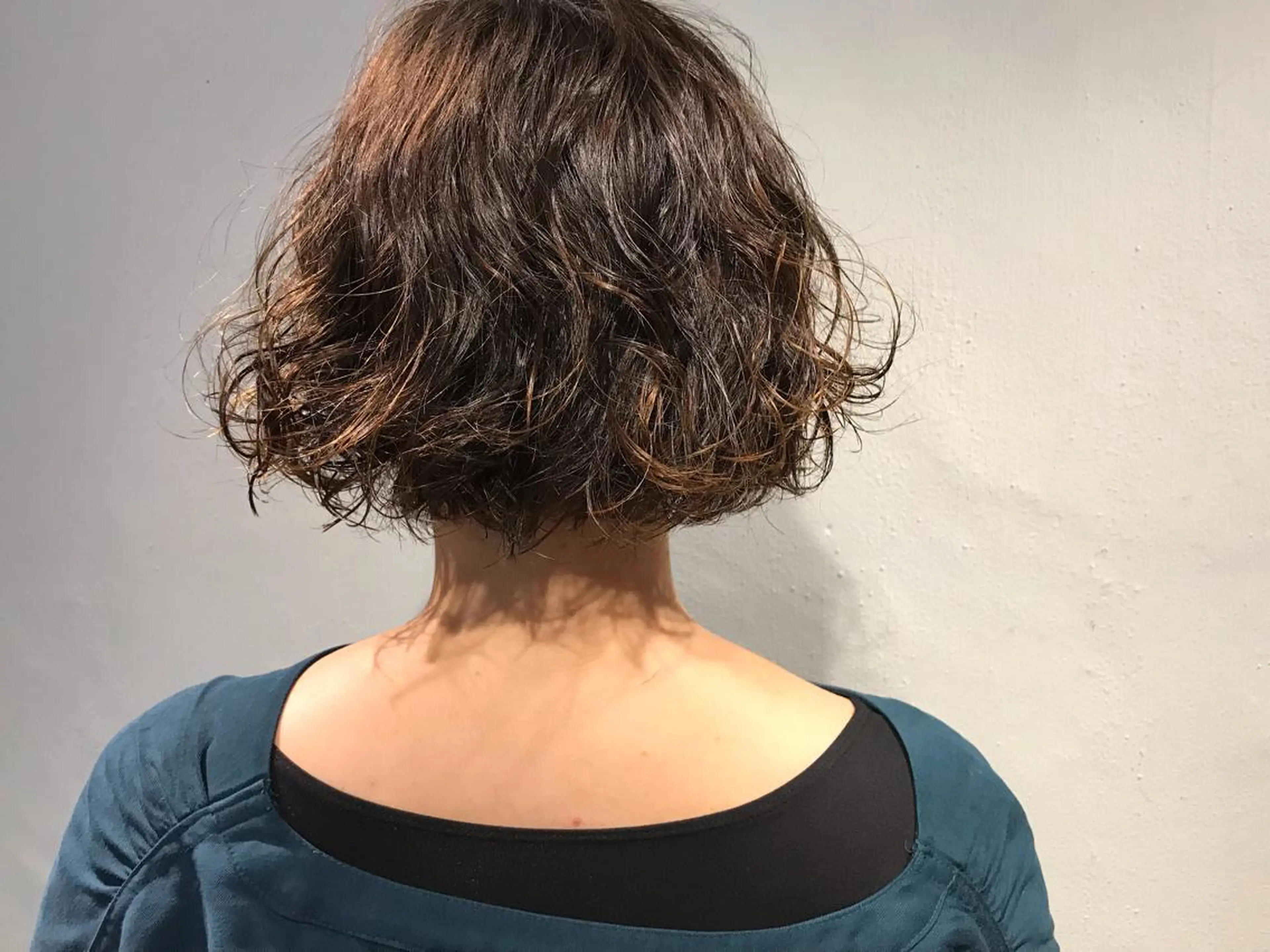 ショート パーマ カット パーマ トリートメント 坂本 裕介/パーマのヘアスタイル