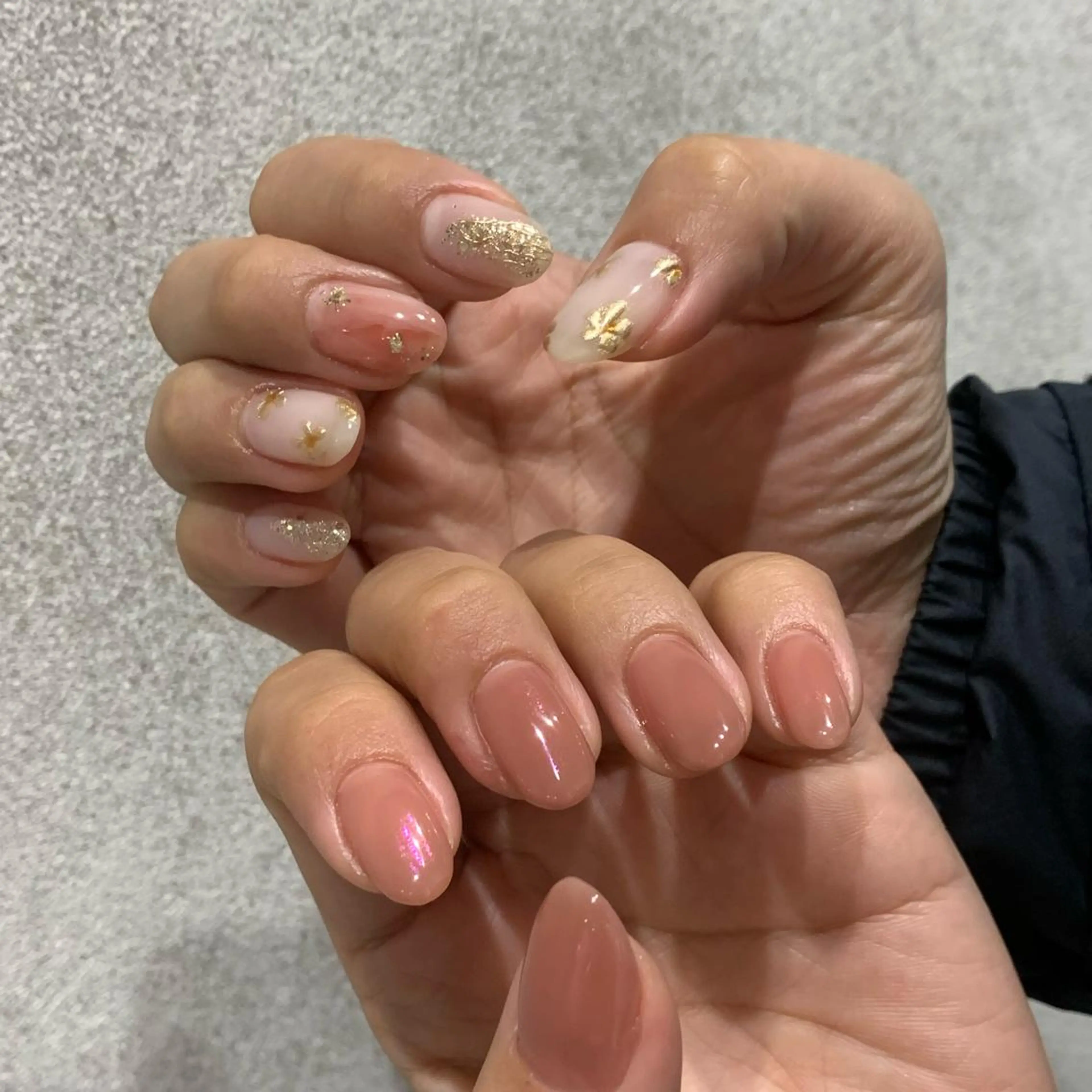 💅《オフあり》ちぐはぐネイルの写真