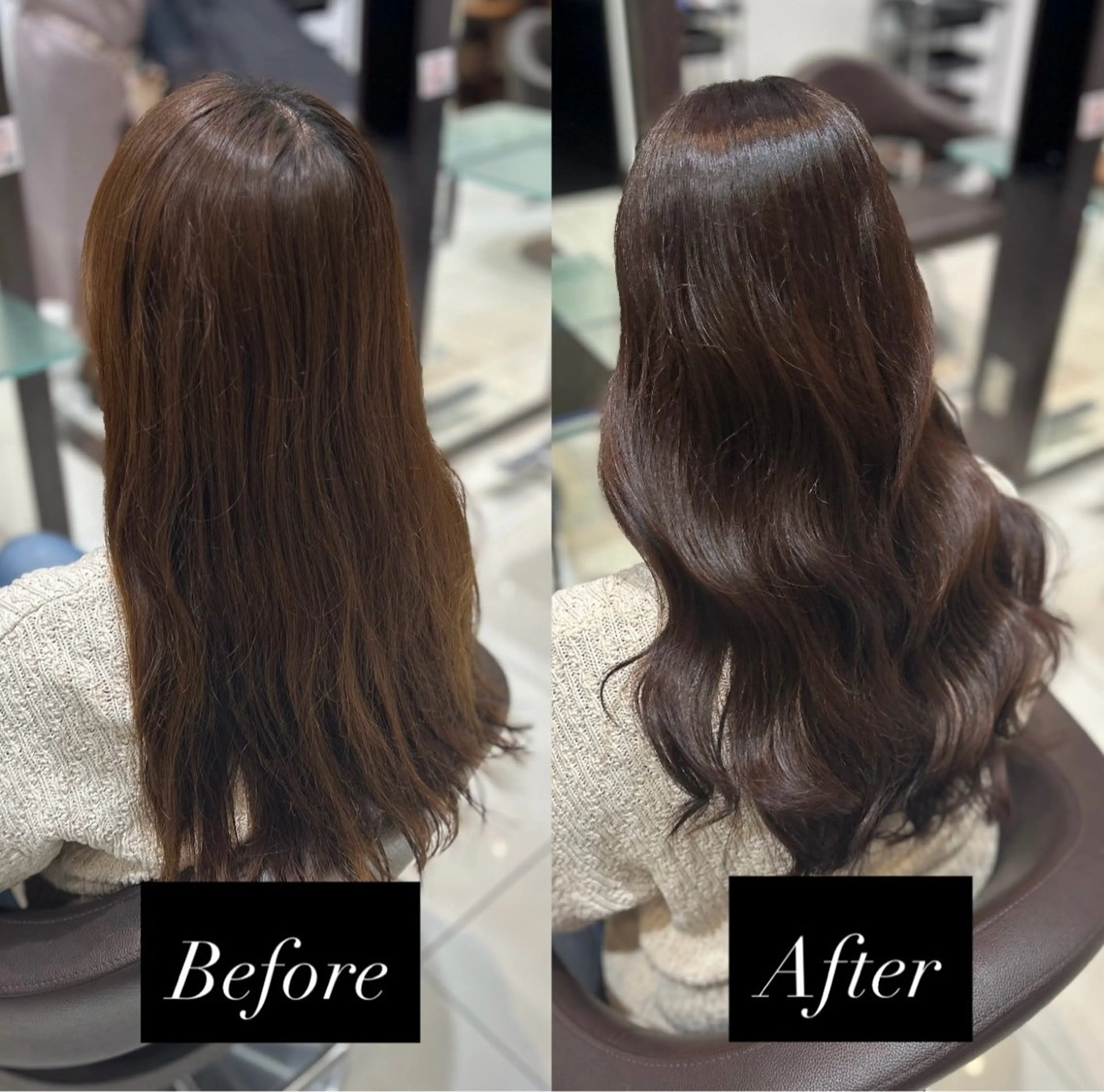 ロング ヘアカラー トリートメント ☀️柏木 ほのか☀️のヘアスタイル