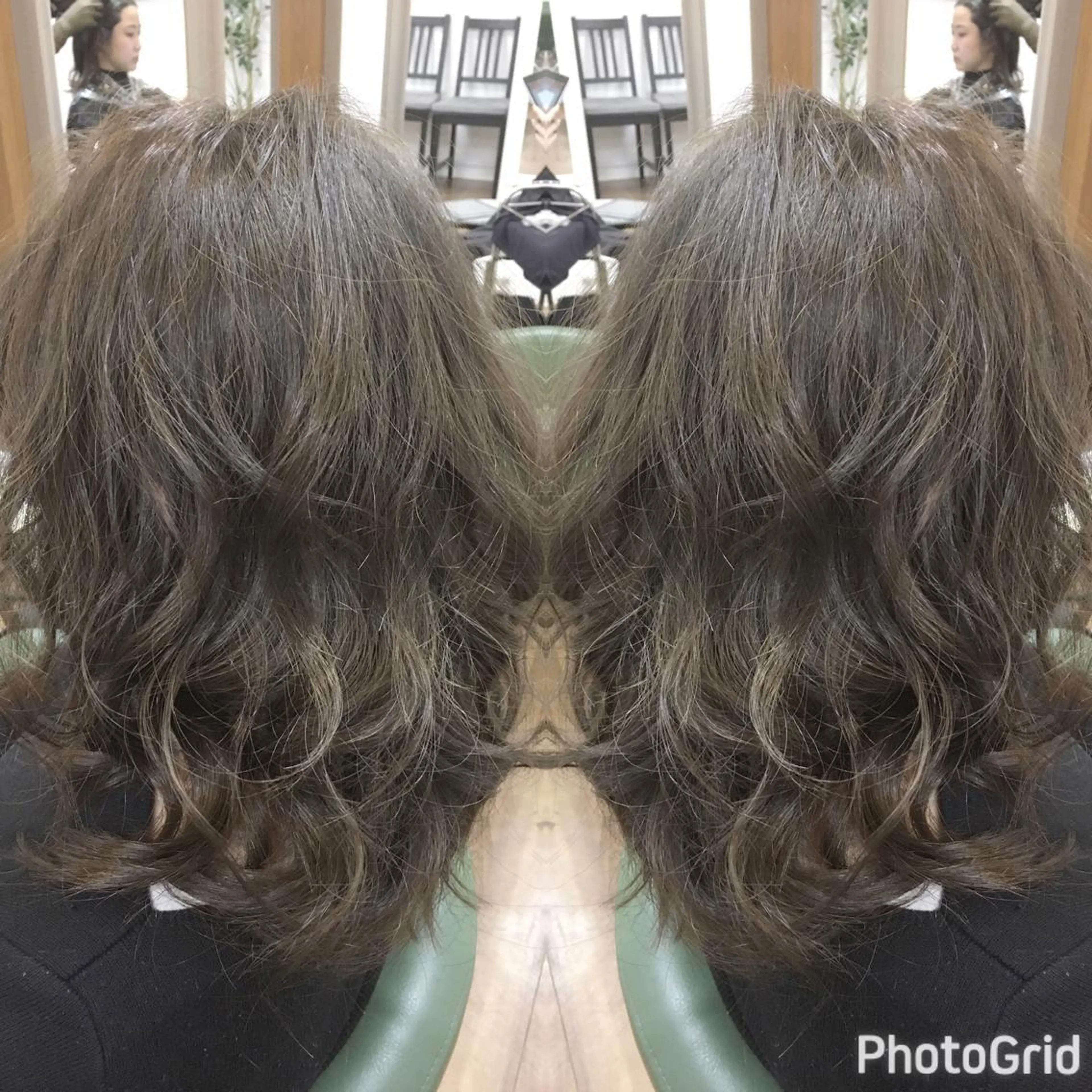 セミロング カラー パーマ ヘアアレンジ メンズ キッズ ネイル マツエク・マツパ イルミナカラー PALETTE(パレット)所属・SHIORI💜口コ ミNo.1艶カラーのヘアスタイル