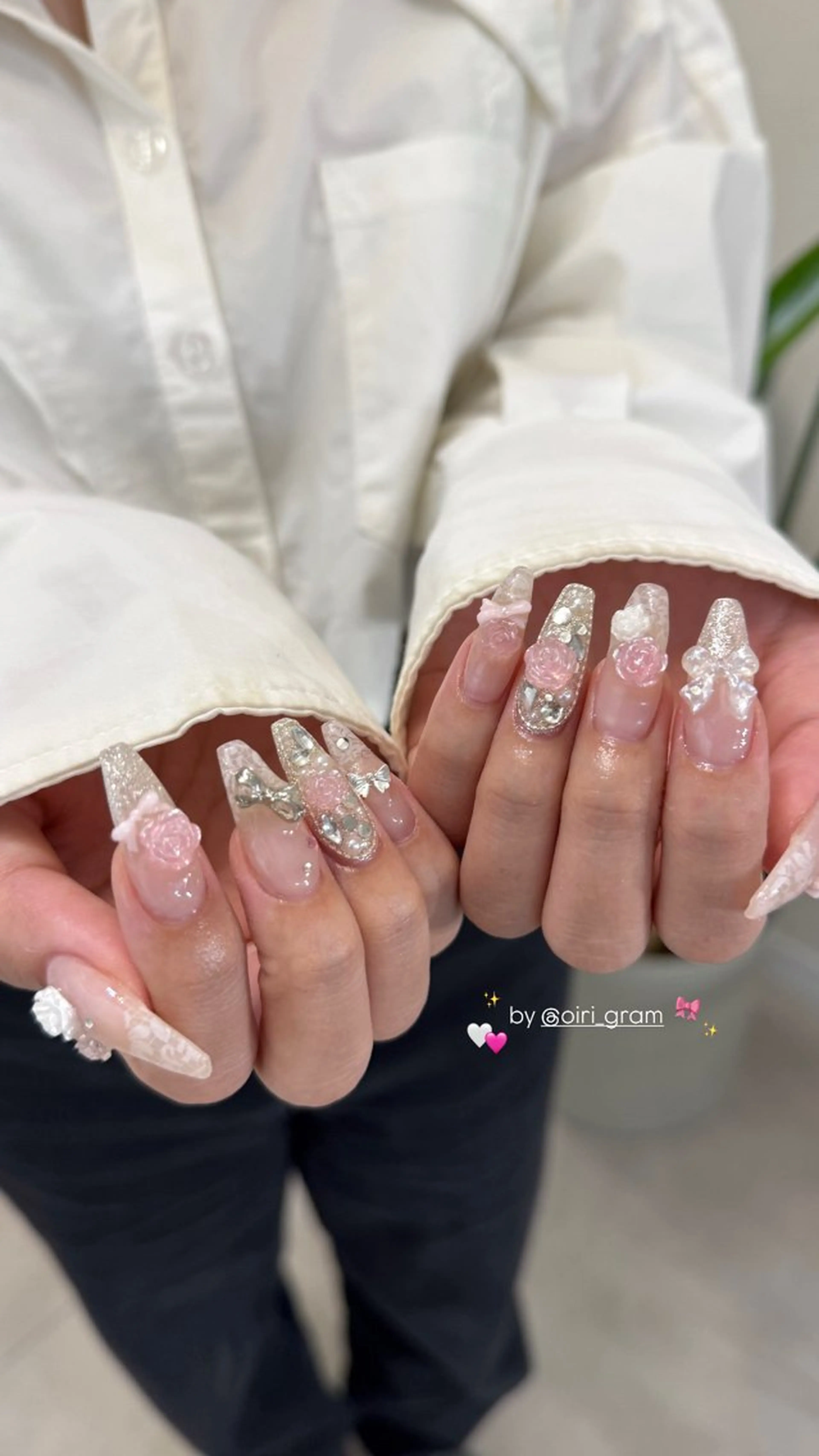 ネイル ハンドネイル 🫧RISA🫧 énn |四条烏丸のネイルデザイン
