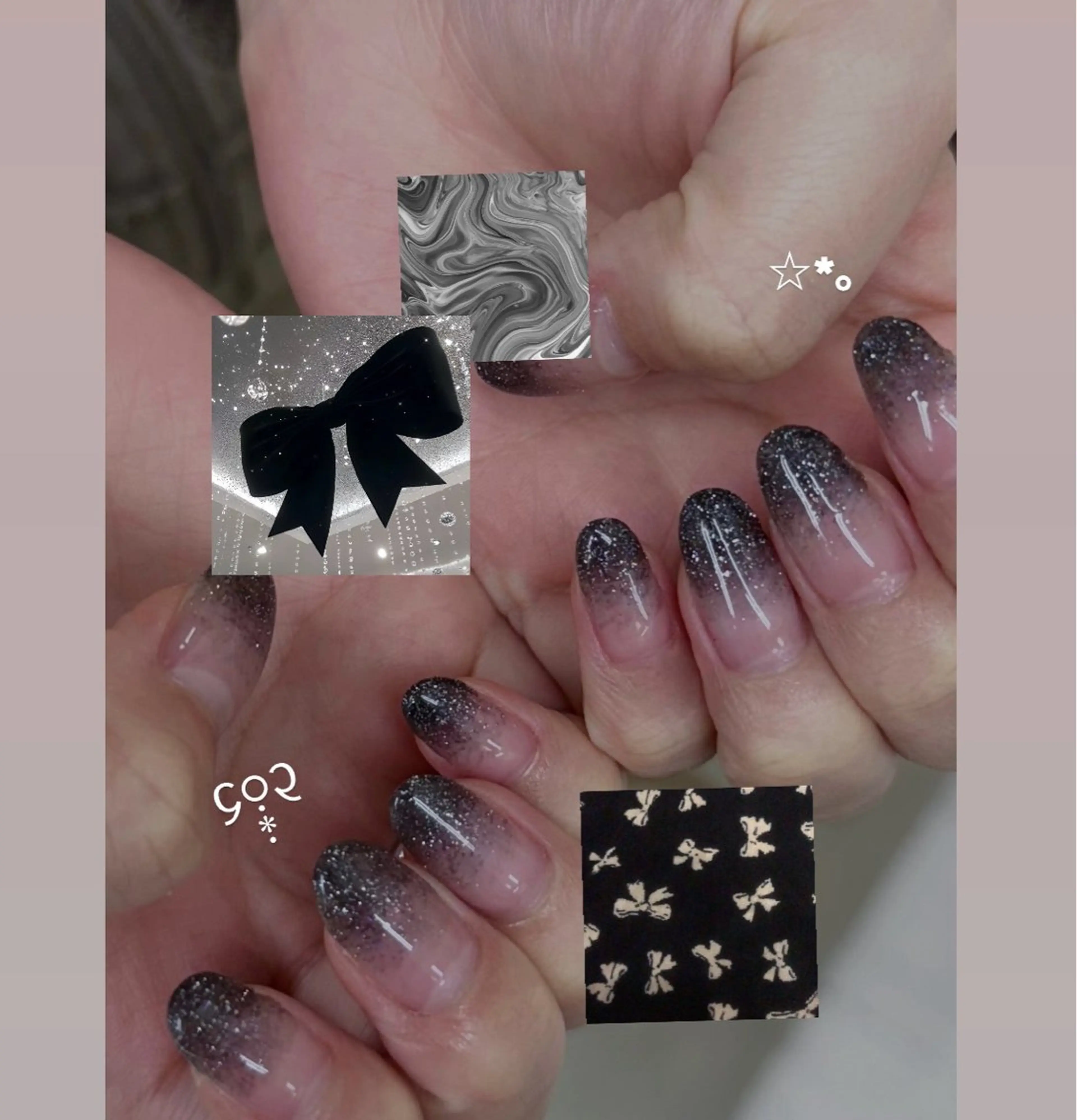 ネイル ハンドネイル 🎀Silk by Bianca陽菜果のネイルデザイン