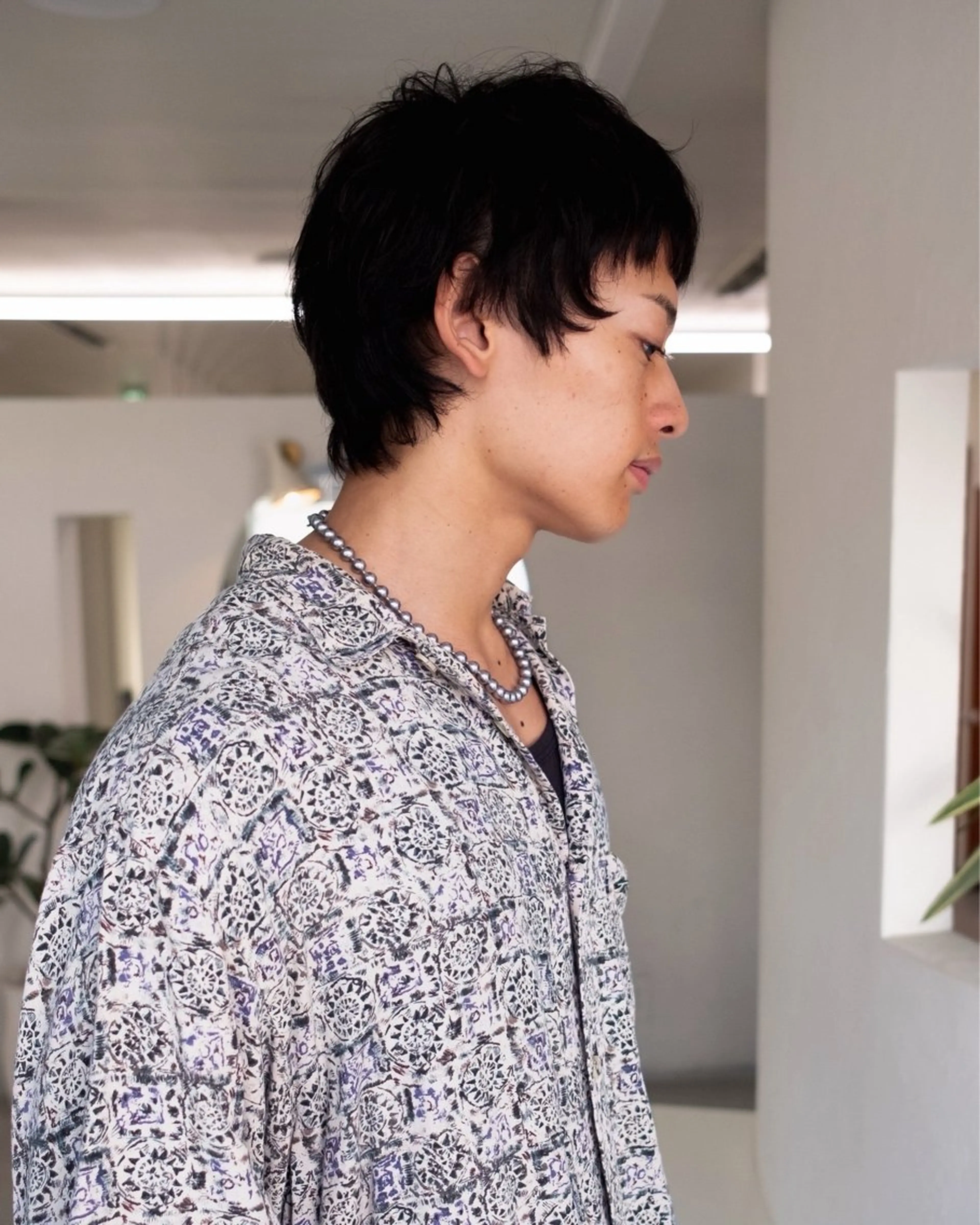 ショート パーマ メンズ メンズハイトーン/栄 /イトウタケルのヘアスタイル