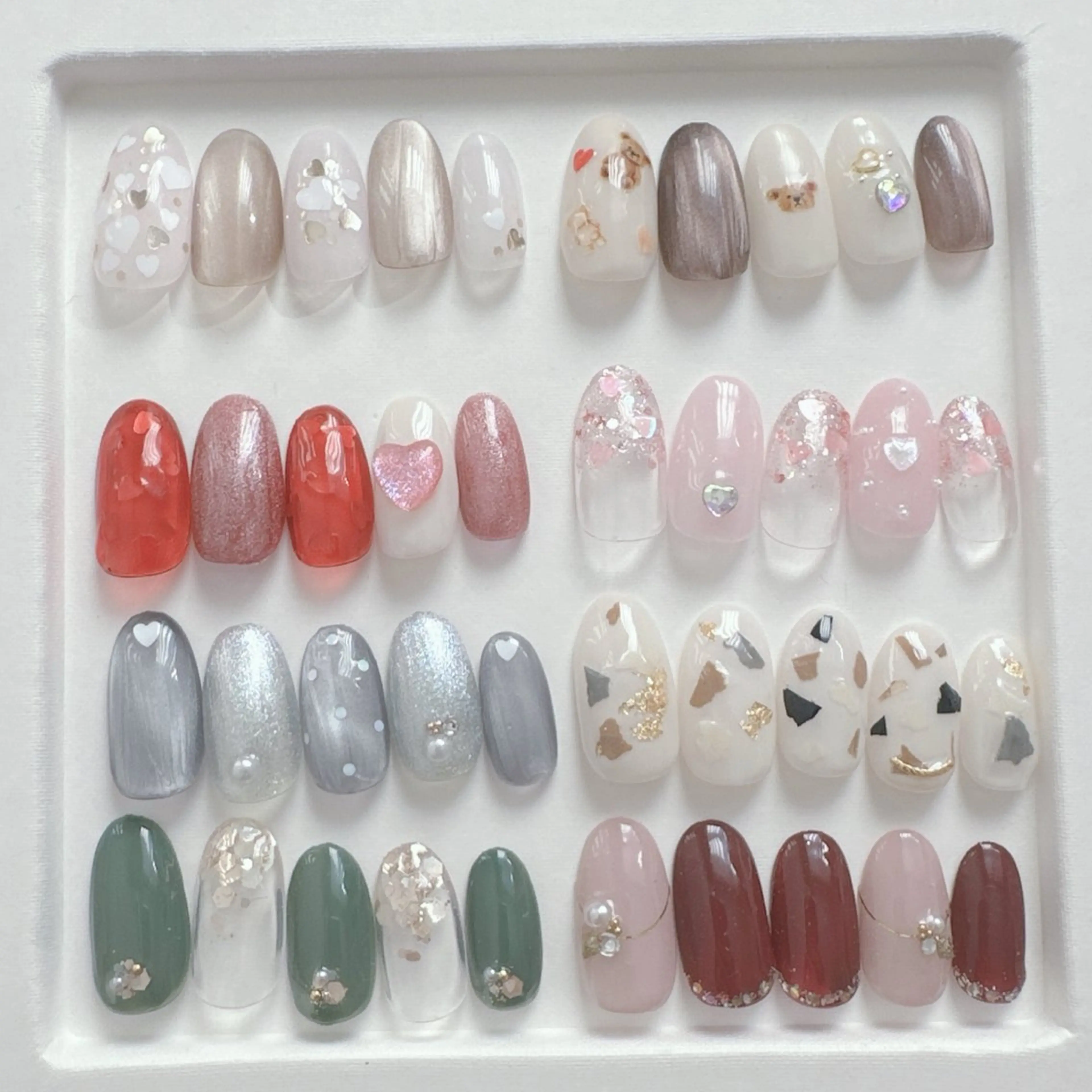 ネイル アートネイル ジェルネイル ストーンネイル Nono Nail ノノネイルのネイルデザイン
