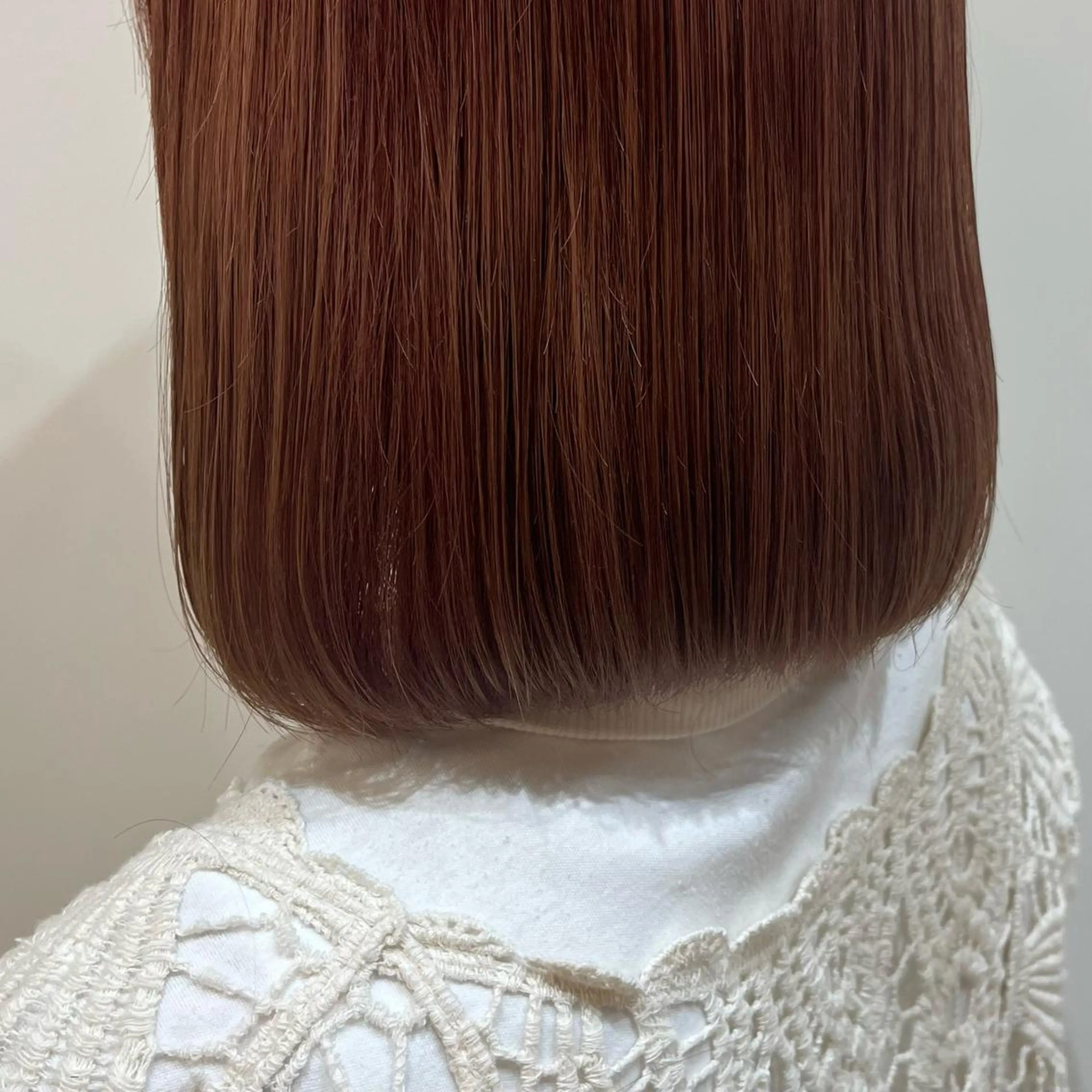 ミディアム カラー 赤み消しカラー/ レイヤー/柳澤優名のヘアスタイル