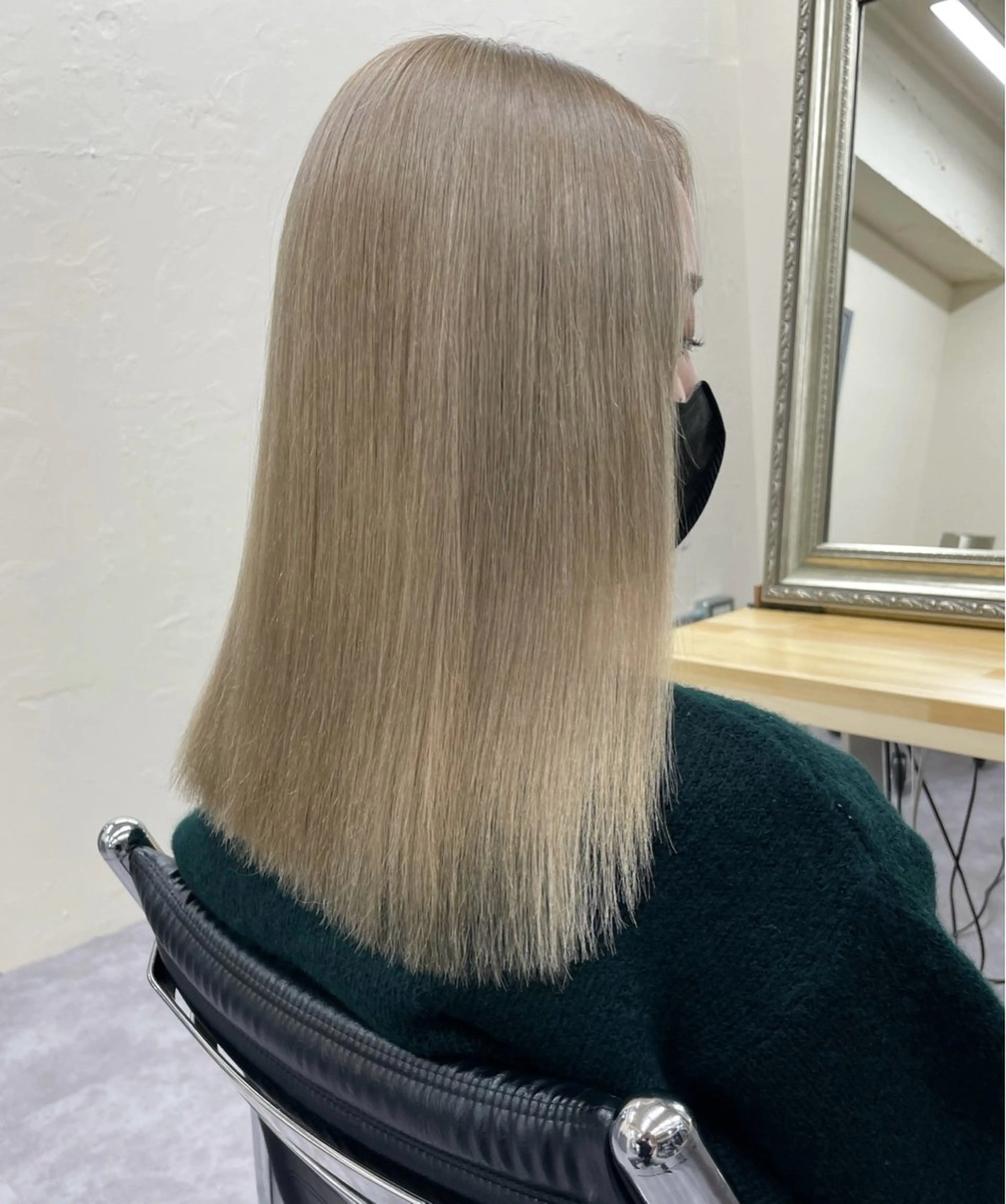 カラー レディースパーマ モデル募集RIKOのヘアスタイル