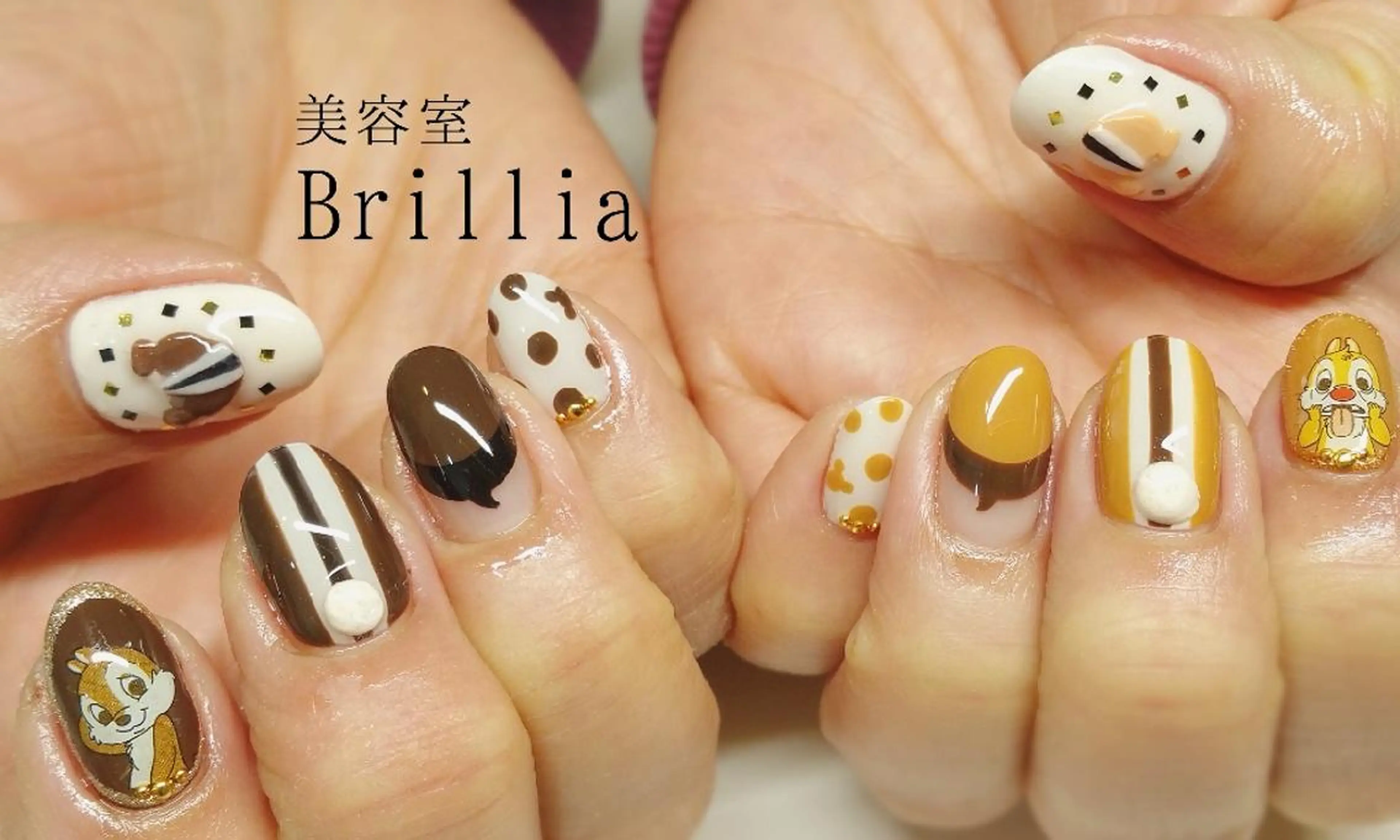 ネイル アートネイル ハンドネイル 柴田 彩のネイルデザイン