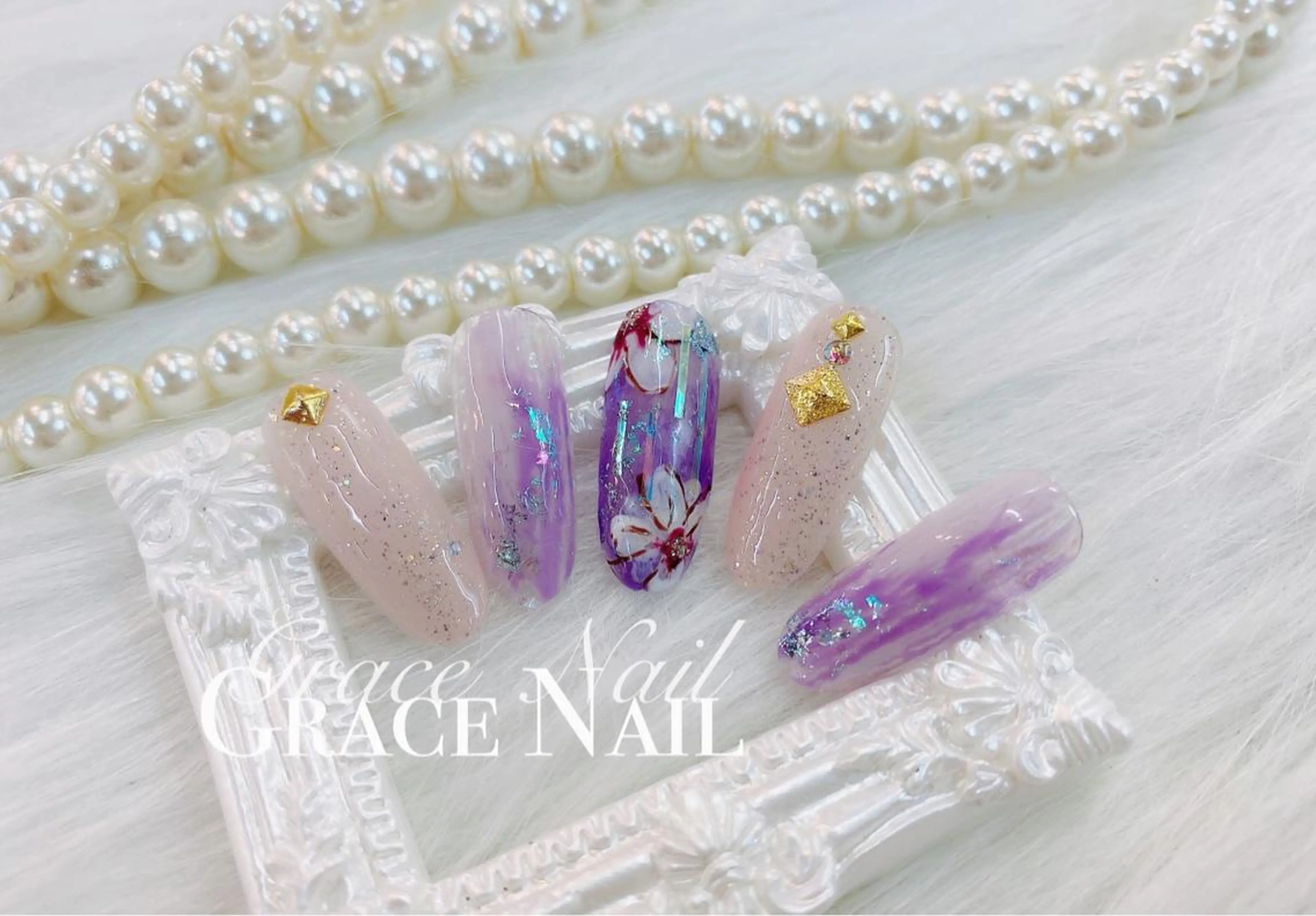 ネイル ジェルネイル ☆*｡Grace Nail｡*☆のネイルデザイン