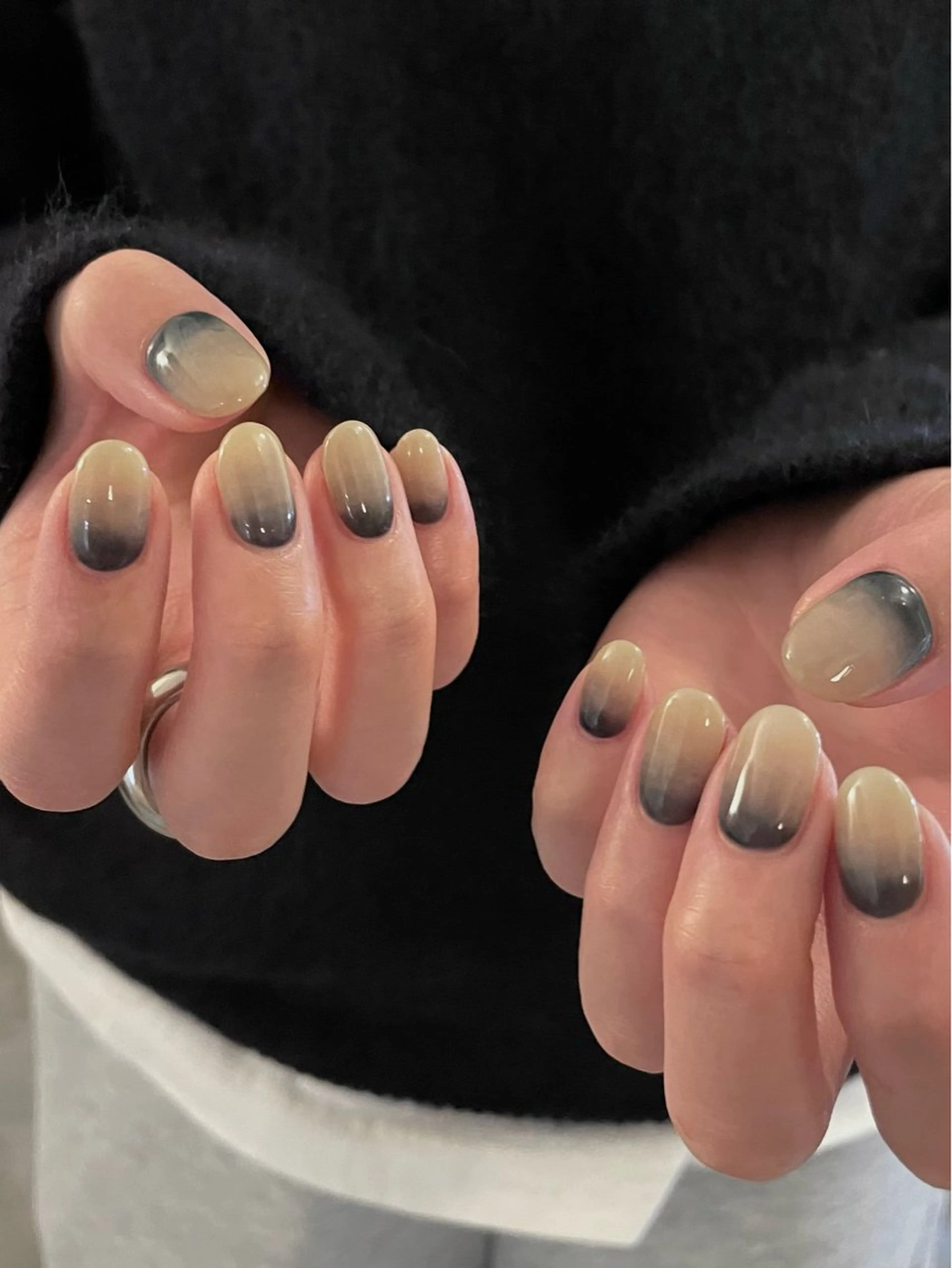 ネイル アートネイル シンプルネイル ハンドネイル roof nailのネイルデザイン