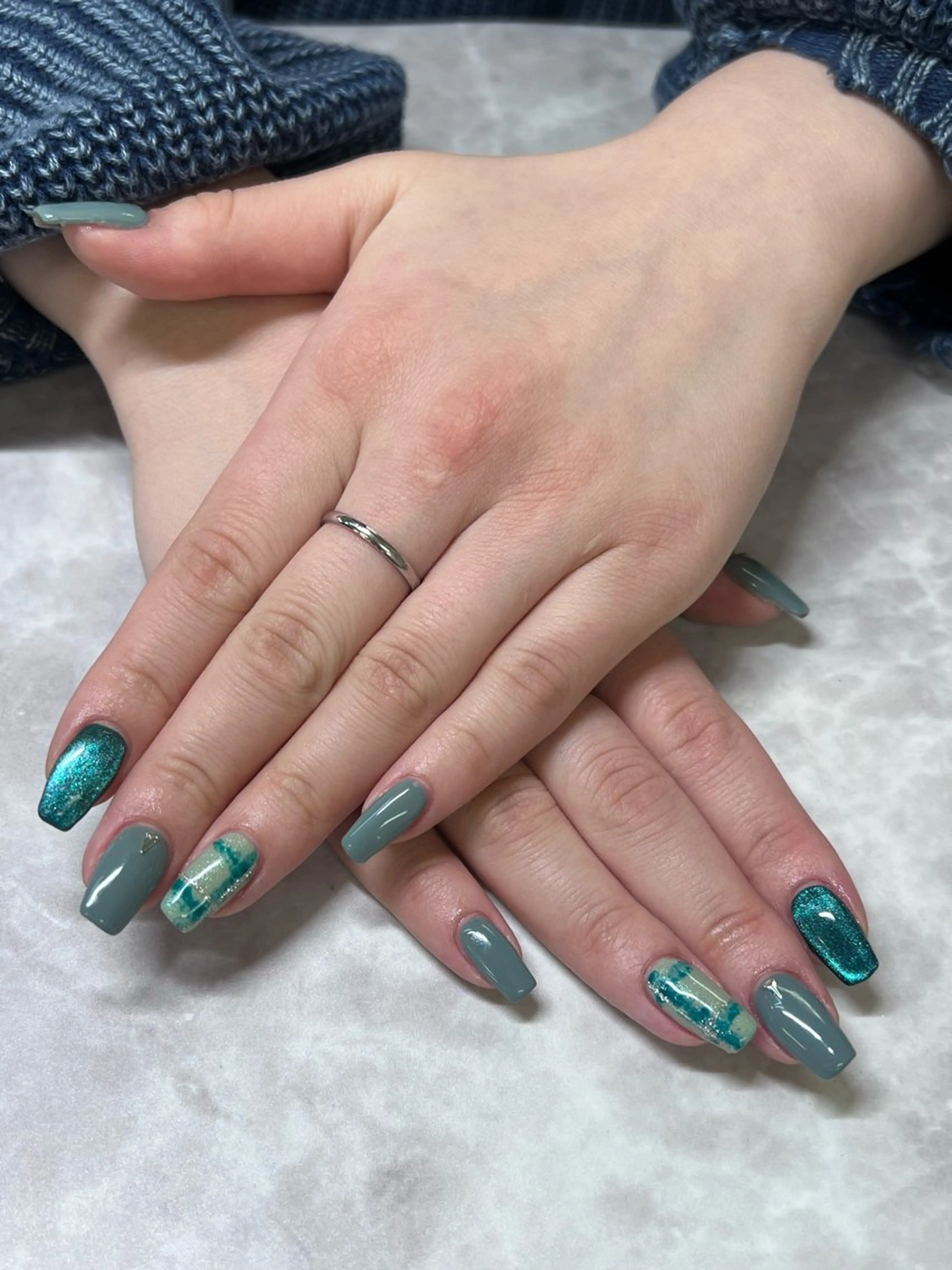 ネイル 自由が丘サロン あやめ💅のネイルデザイン