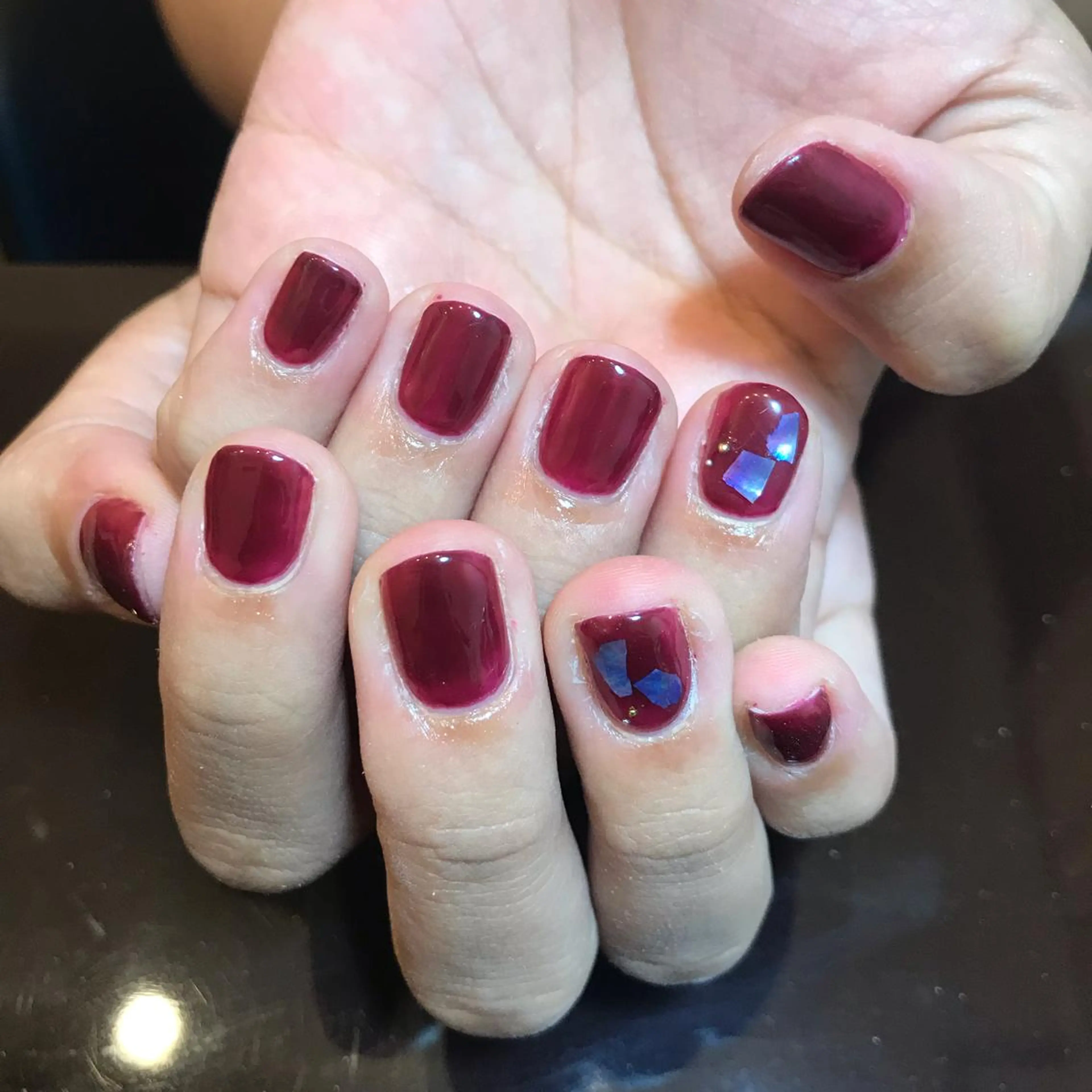 ネイル ワンカラーネイル Nagashima    Kのネイルデザイン