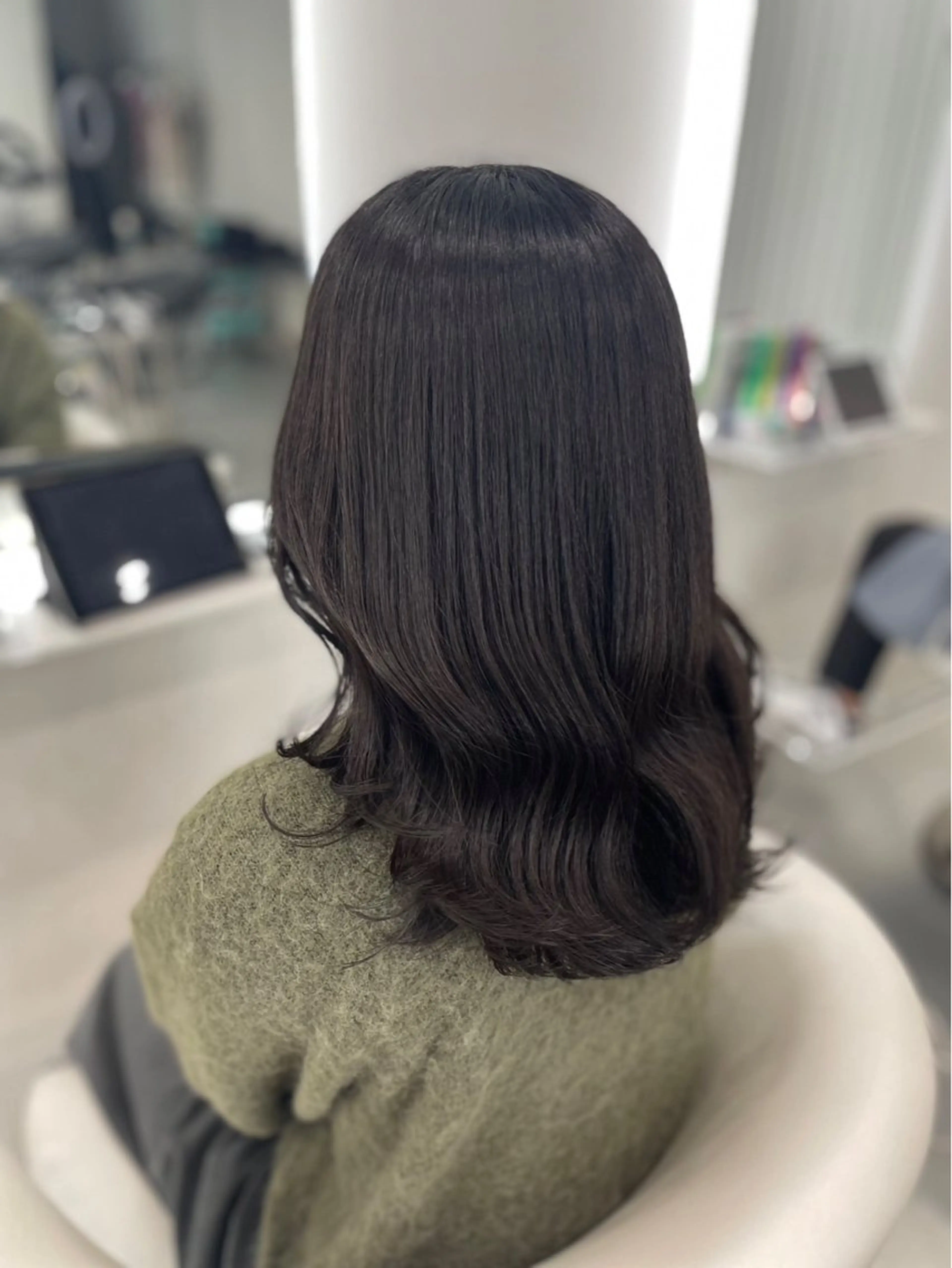 セミロング Ryuto 天王寺のヘアスタイル