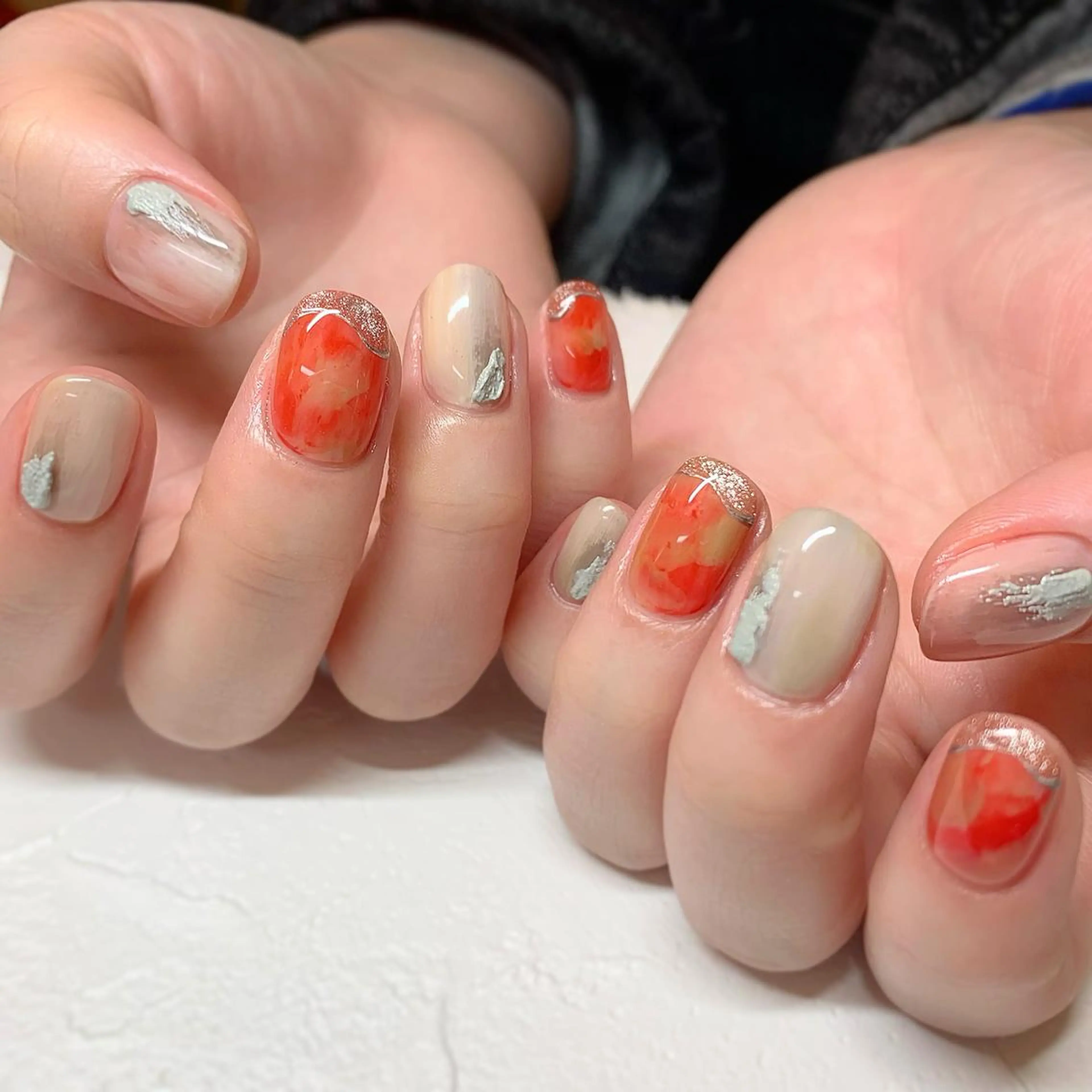 ネイル ハンドネイル Nail salon viewt55☺︎のネイルデザイン