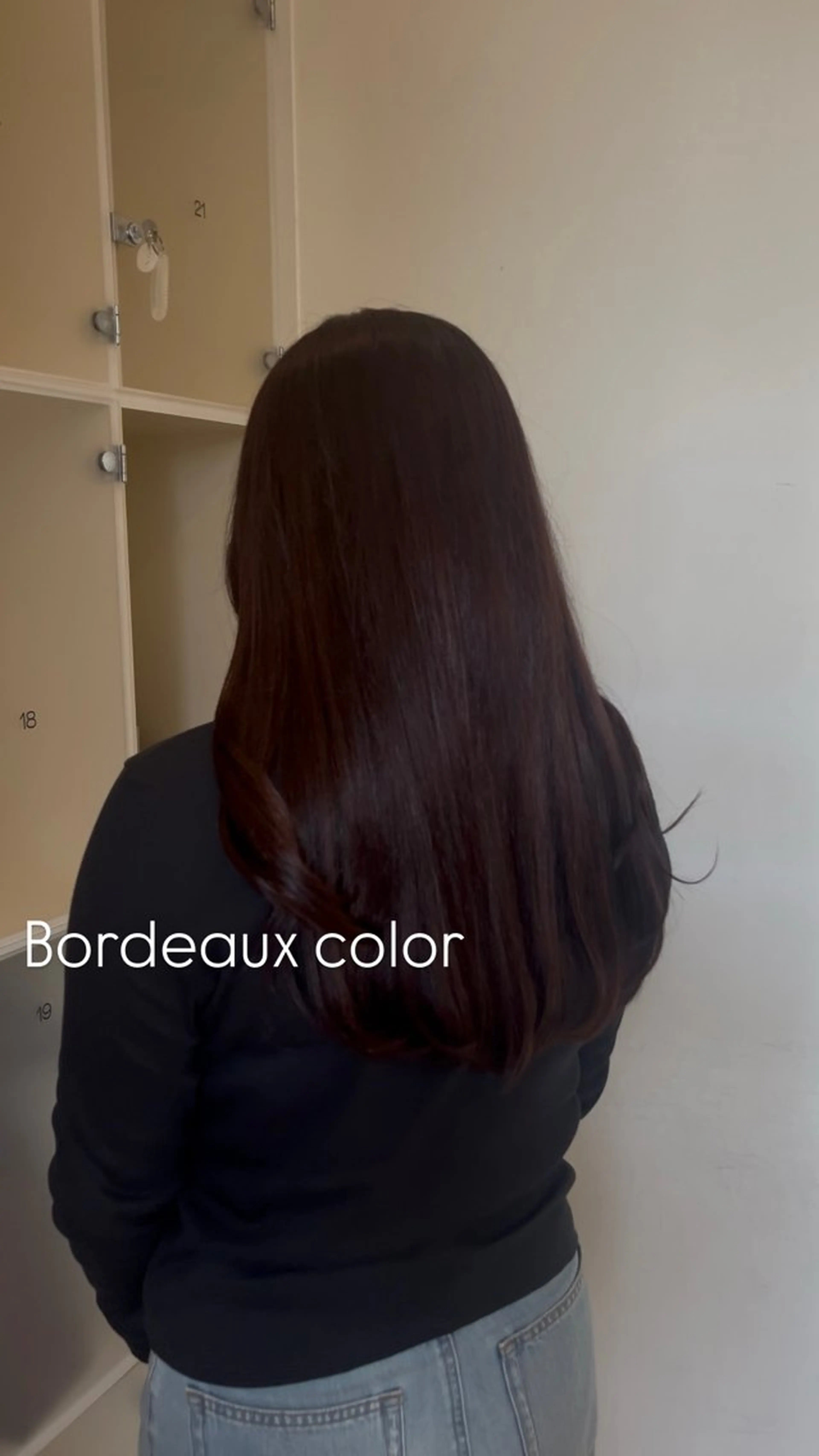 ロング カラー ヘアカラー トリートメント 似合わせカット暖色 カラーhiyonaのヘアスタイル