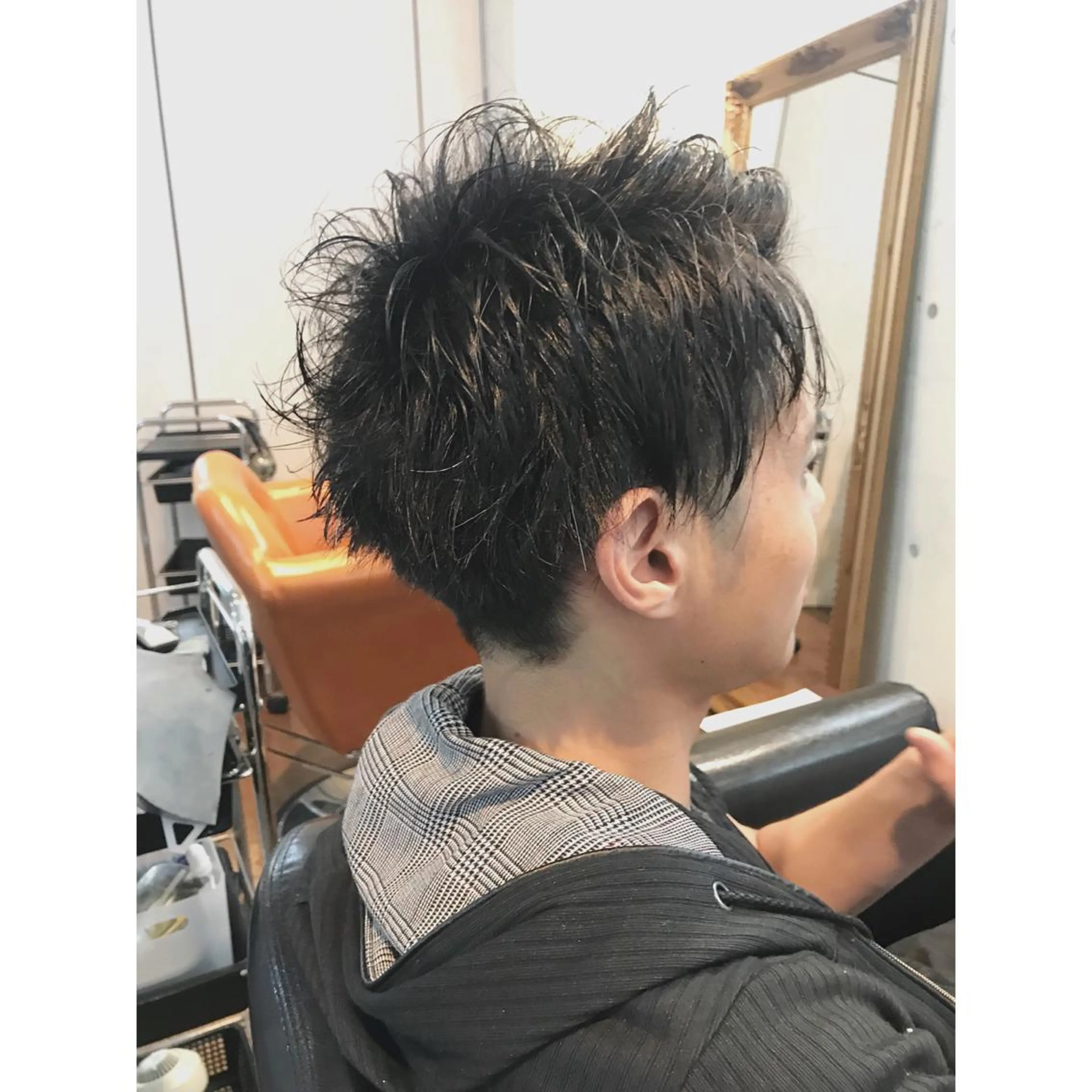 ショート メンズ ツーブロック 刈り上げ マエダ　カズエ🫶 coronahairのヘアスタイル