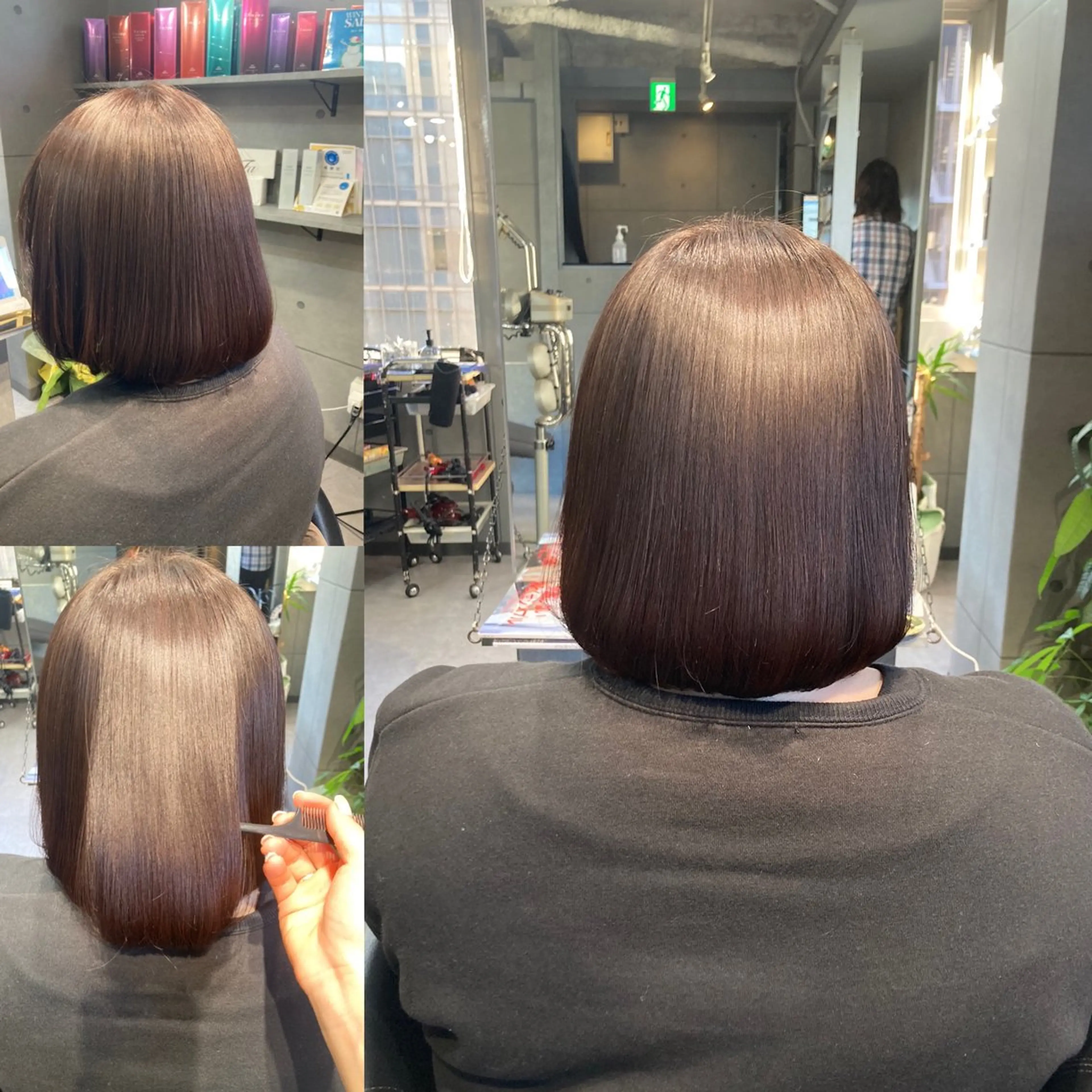 ショート トリートメント 髪質改善☺︎縮毛矯正 ふじい まりんのヘアスタイル