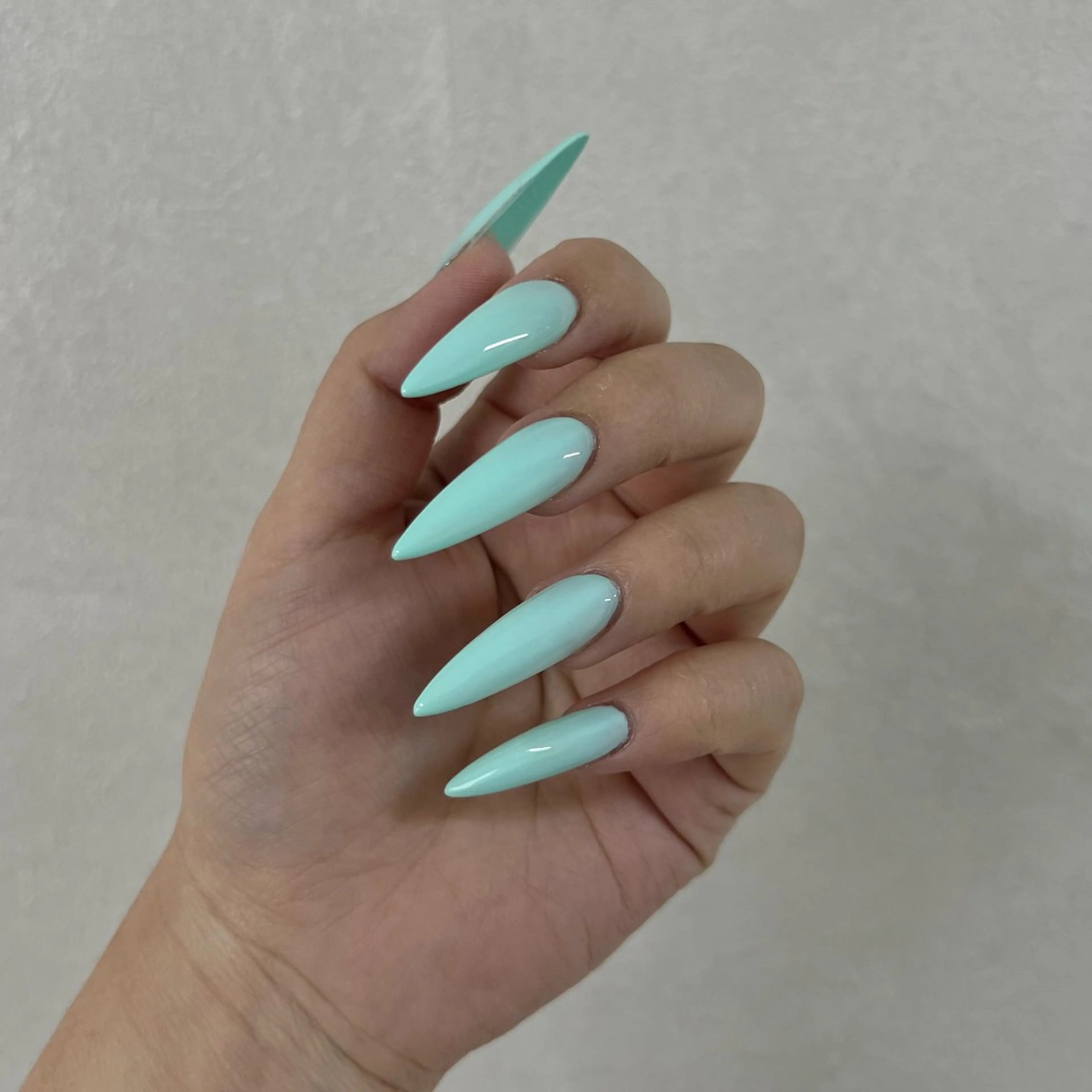 【hand】♥チップ長さだし🎀ワンカラーの写真