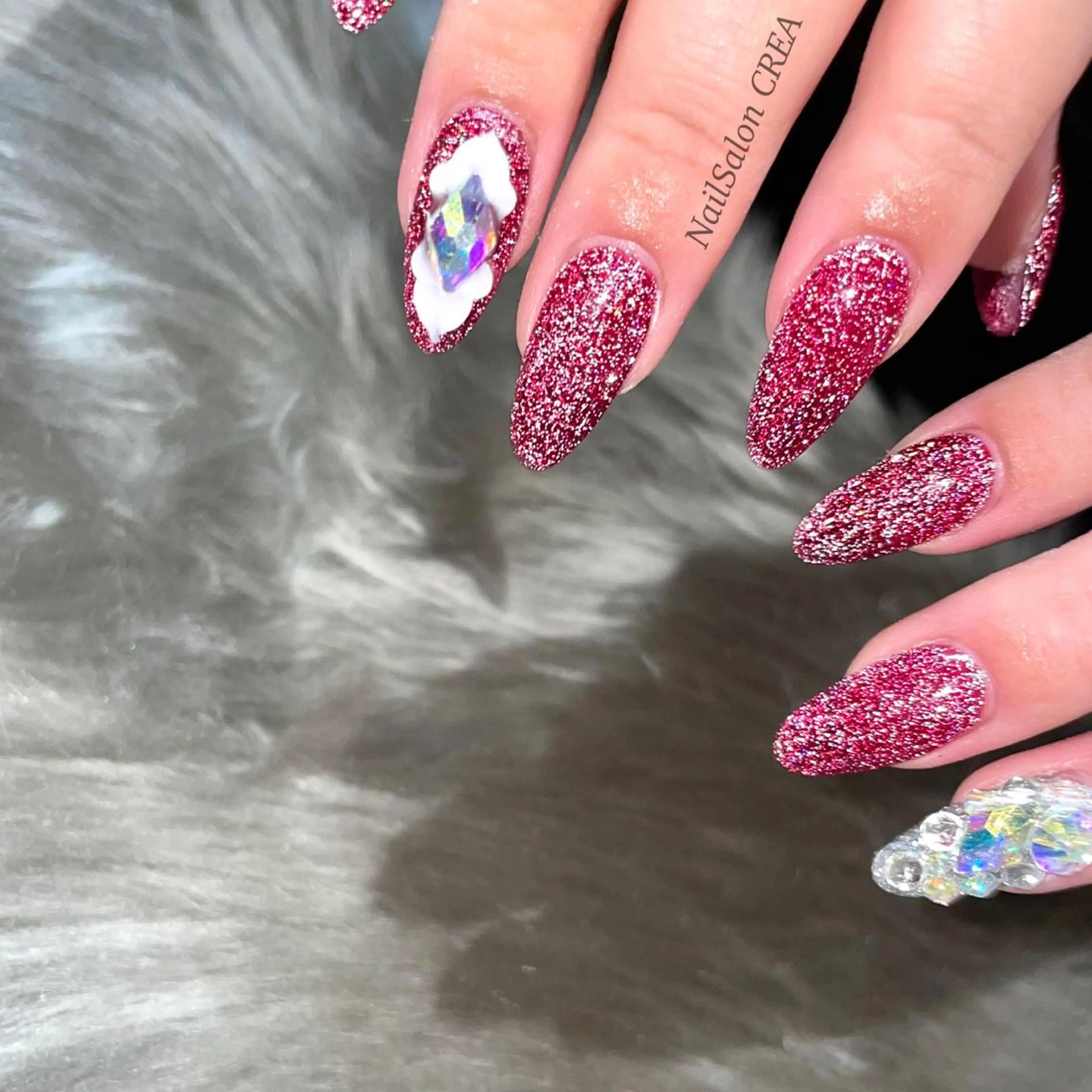 ネイル フラッシュネイル ハンドネイル NailSalon CREAのネイルデザイン