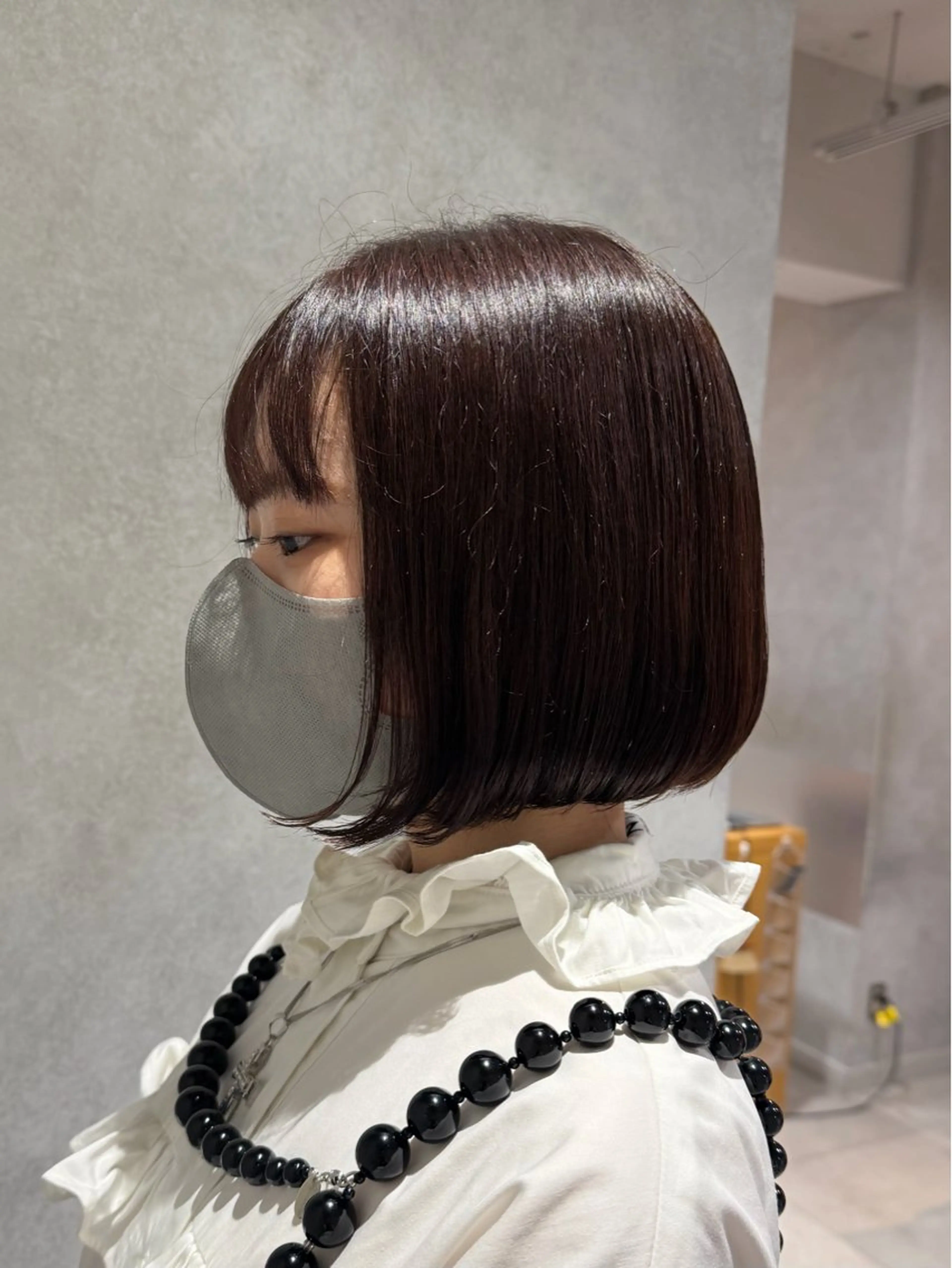 ショート カラー カット ヘアカラー karin/ ボブ♡レイヤー♡のヘアスタイル