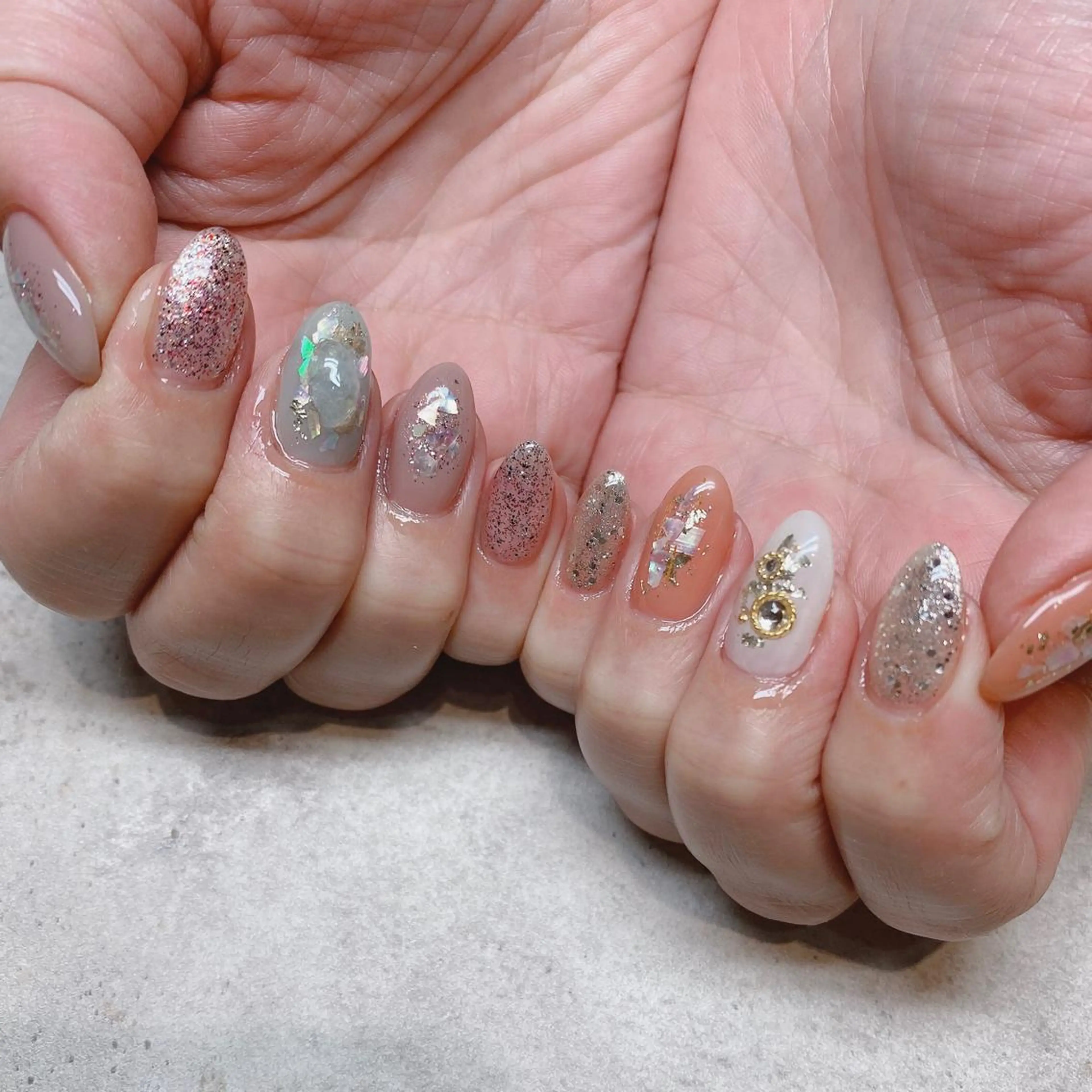 ネイル among アマン所属・lecoa_ kana／amongのネイルデザイン