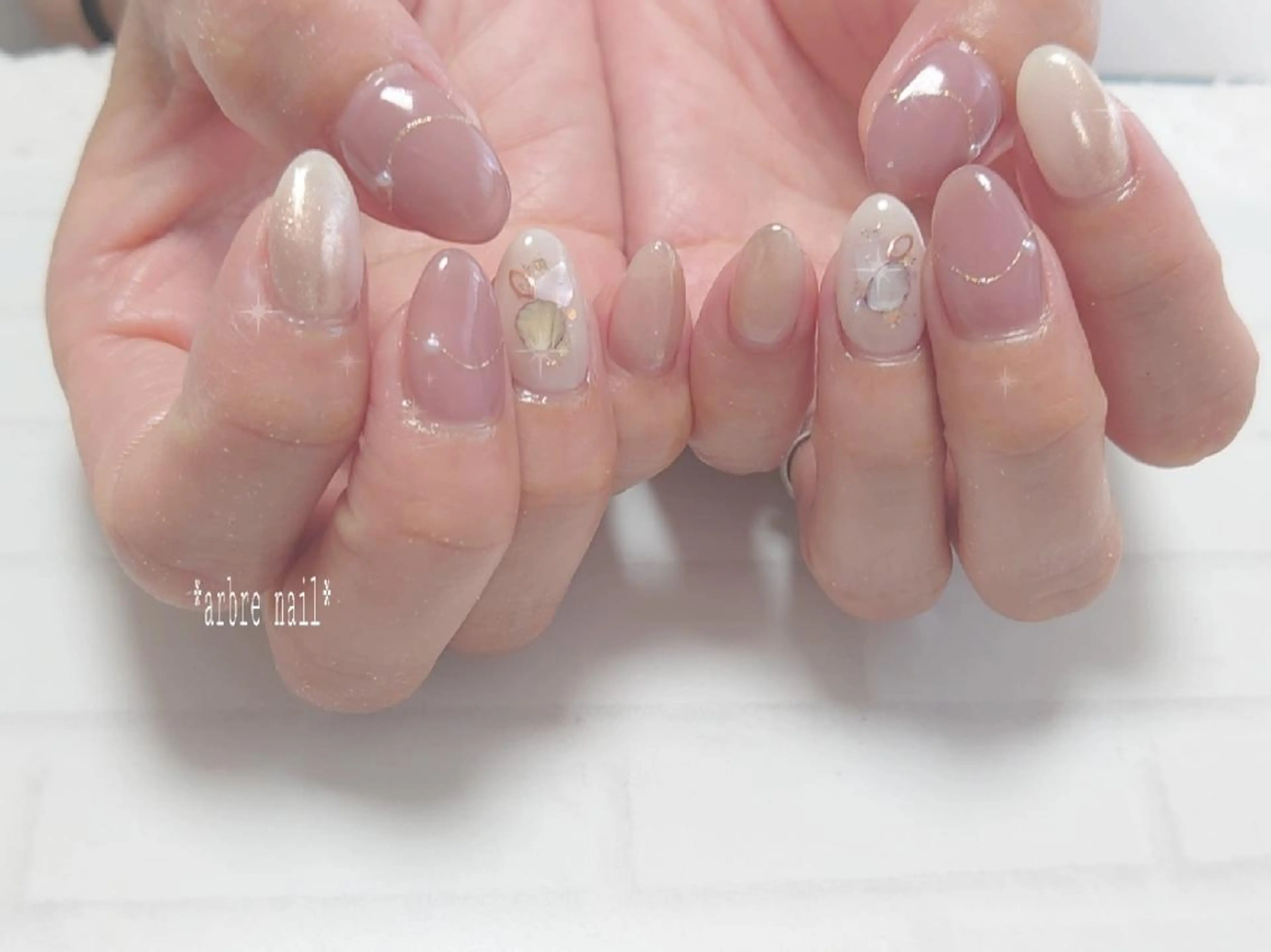 ネイル ✯.。 arbre  nail 。✯.のネイルデザイン
