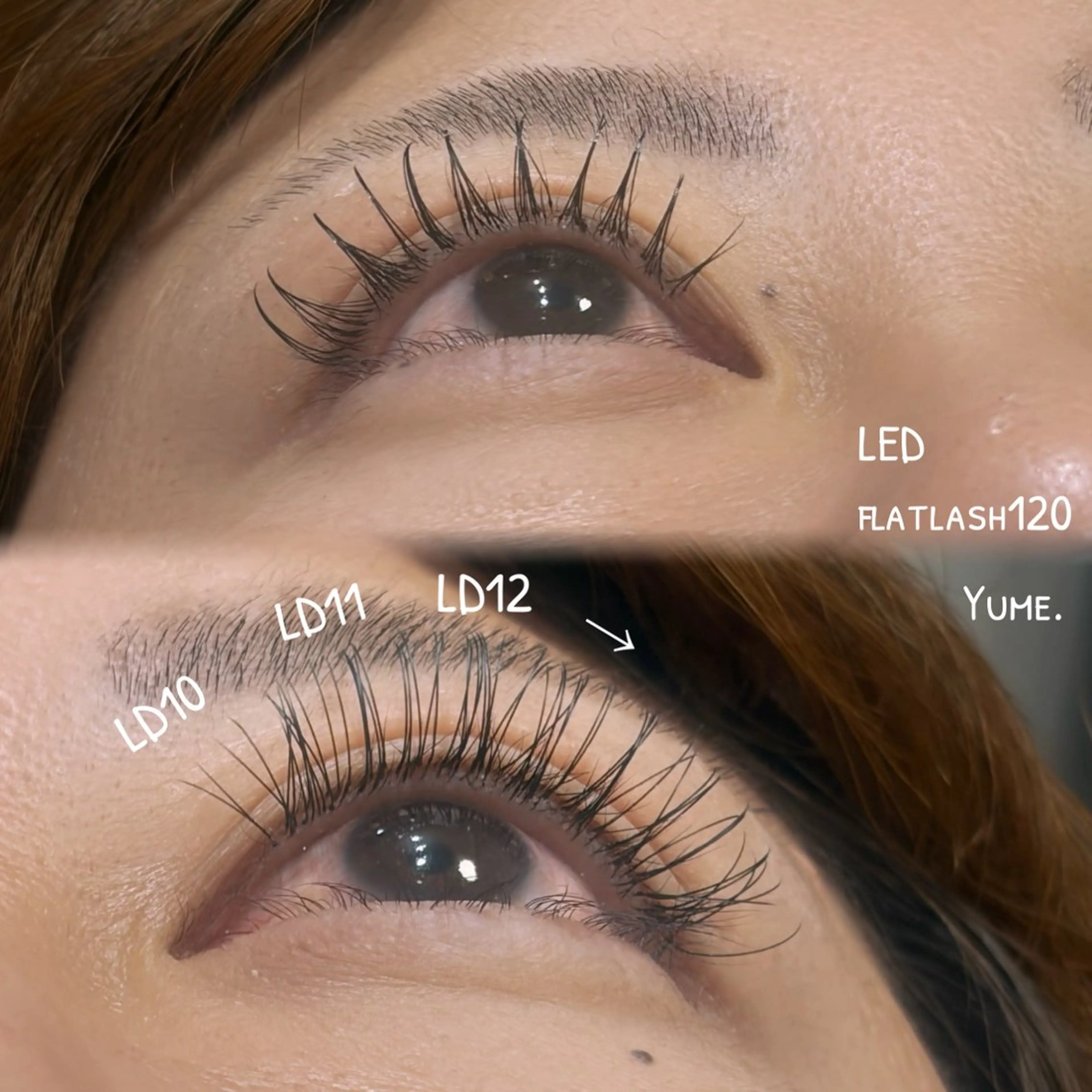 マツエク・マツパ Cカール Dカール Lカール 一重×まつ毛パーマ マツエク 相川 優芽のマツエク・マツパデザイン