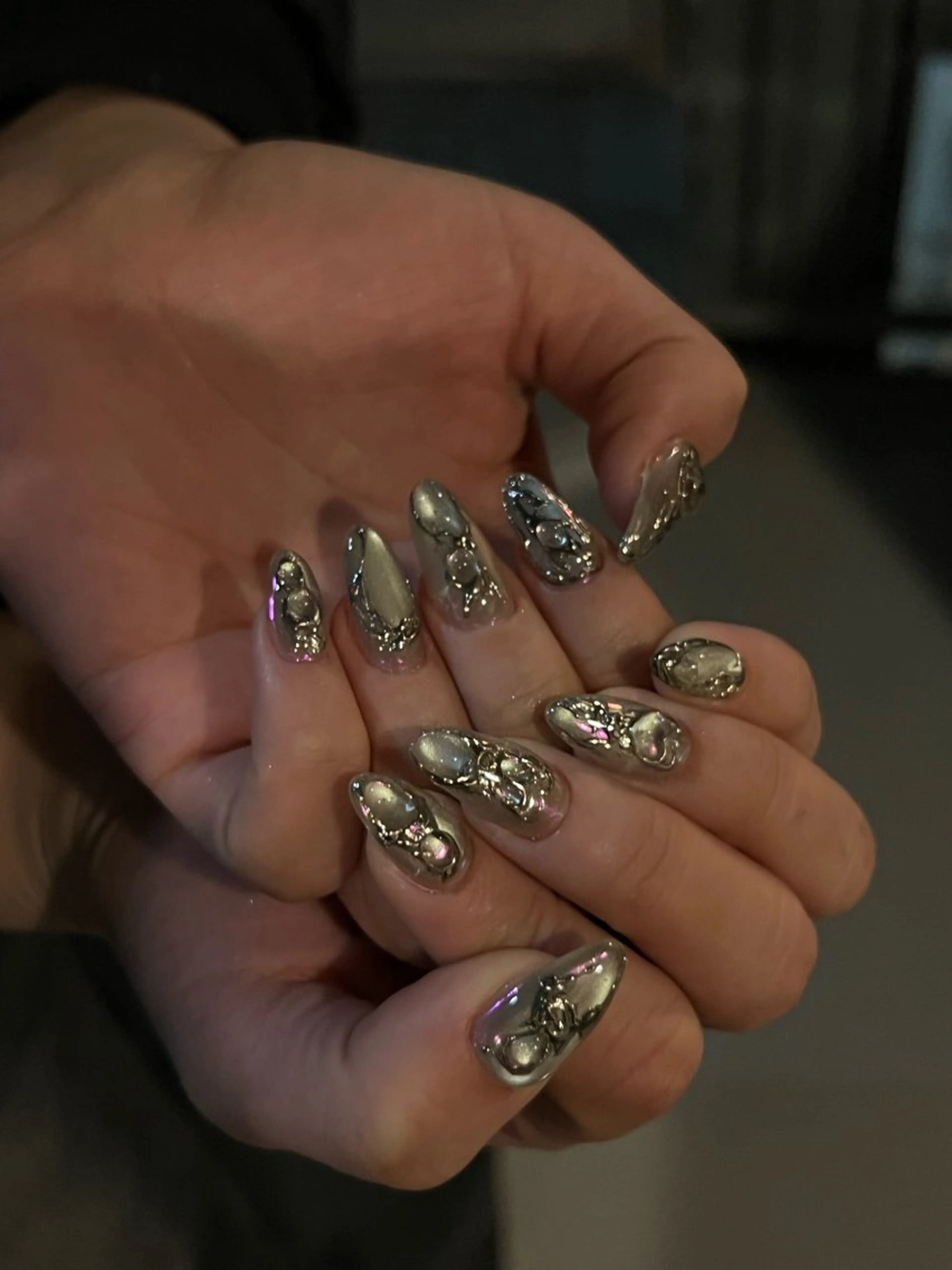 ネイル 持ち込み ハンドネイル ハンドケア Charme. NOBUKOのネイルデザイン