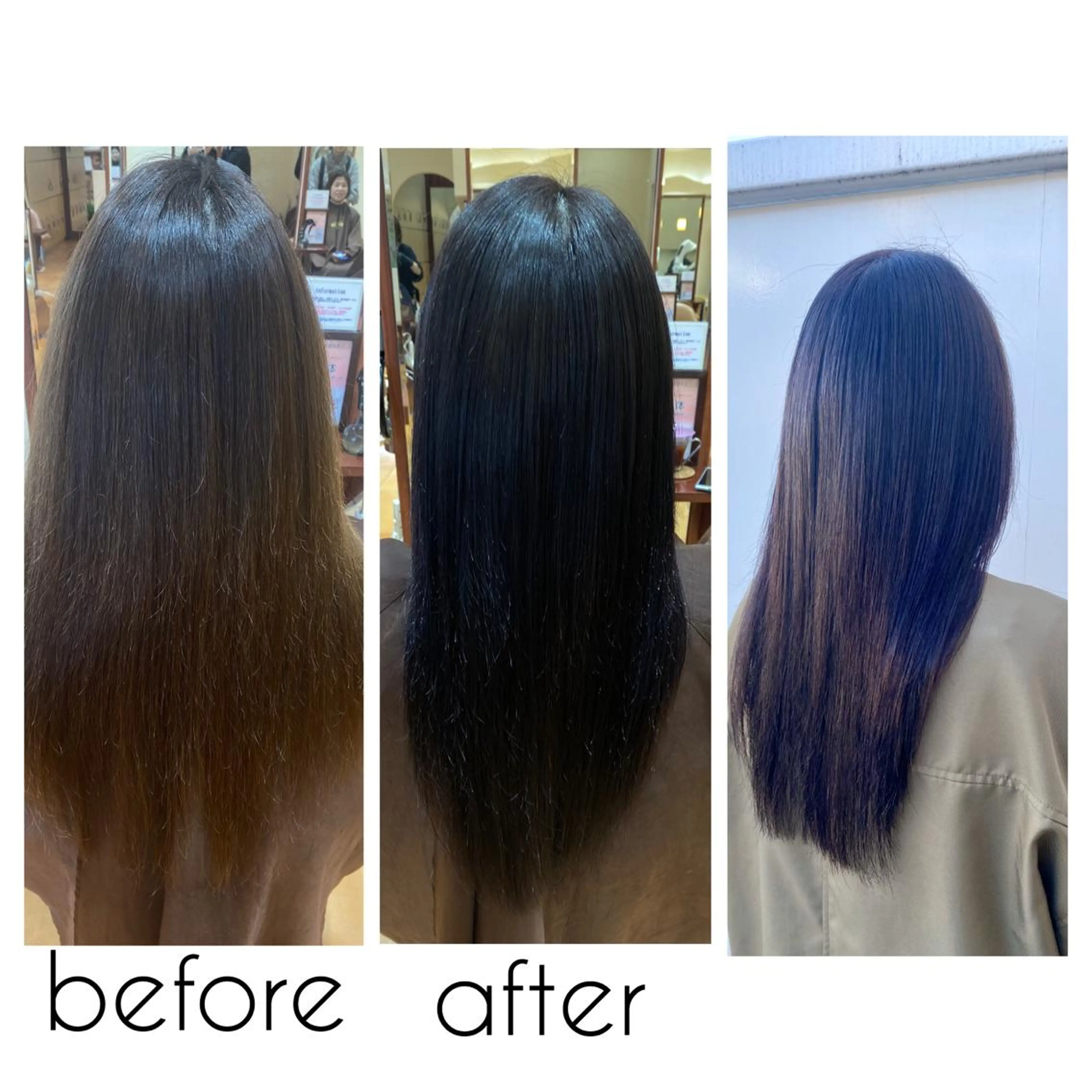 ロング ケアカラー トリートメント 酸熱トリートメント 大野 あさみのヘアスタイル