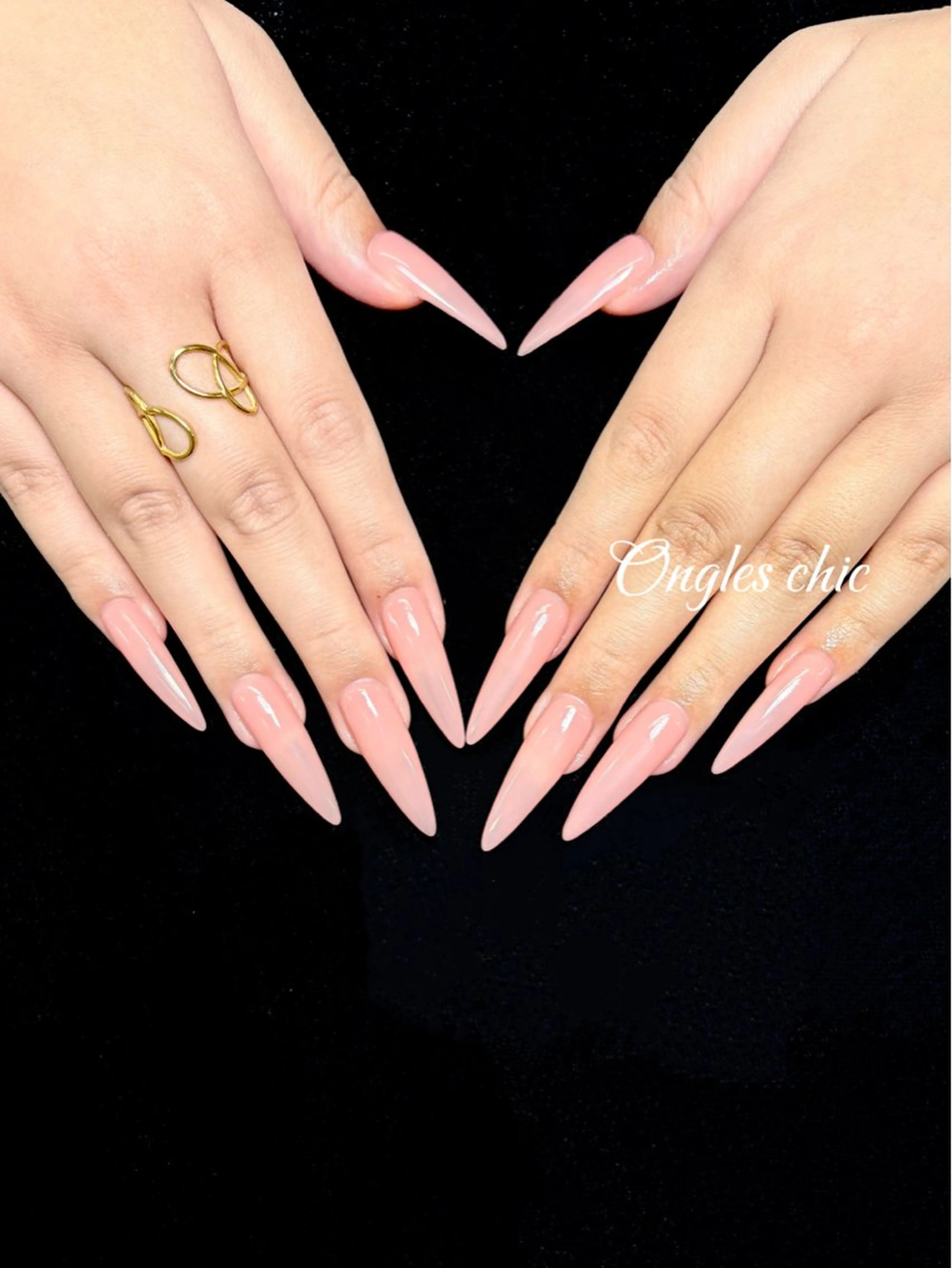 ネイル ハンドネイル ongles chicのネイルデザイン