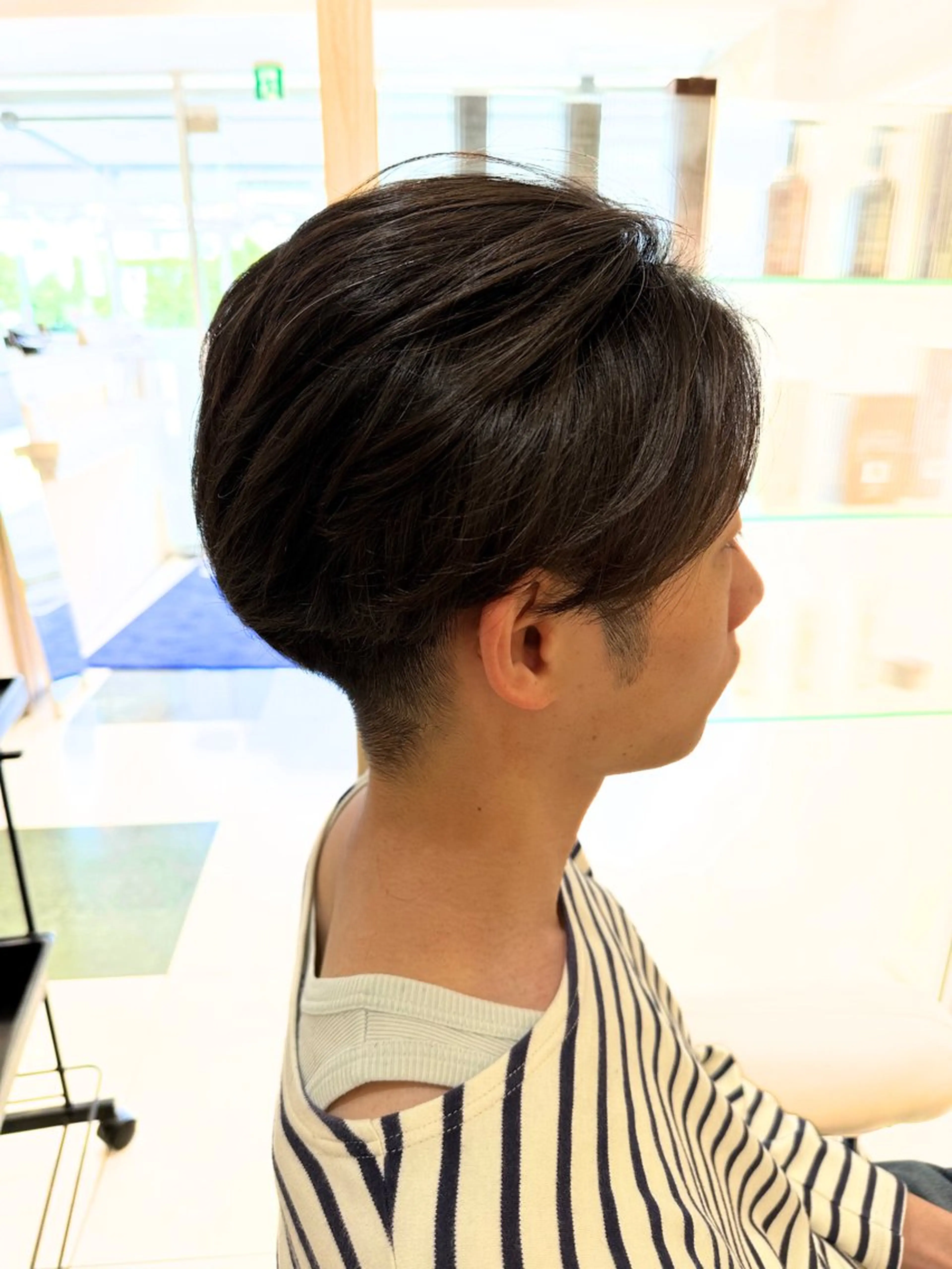 ショート メンズ マッシュ 縮毛矯正 ボブ•ショートカット 草野太一のヘアスタイル