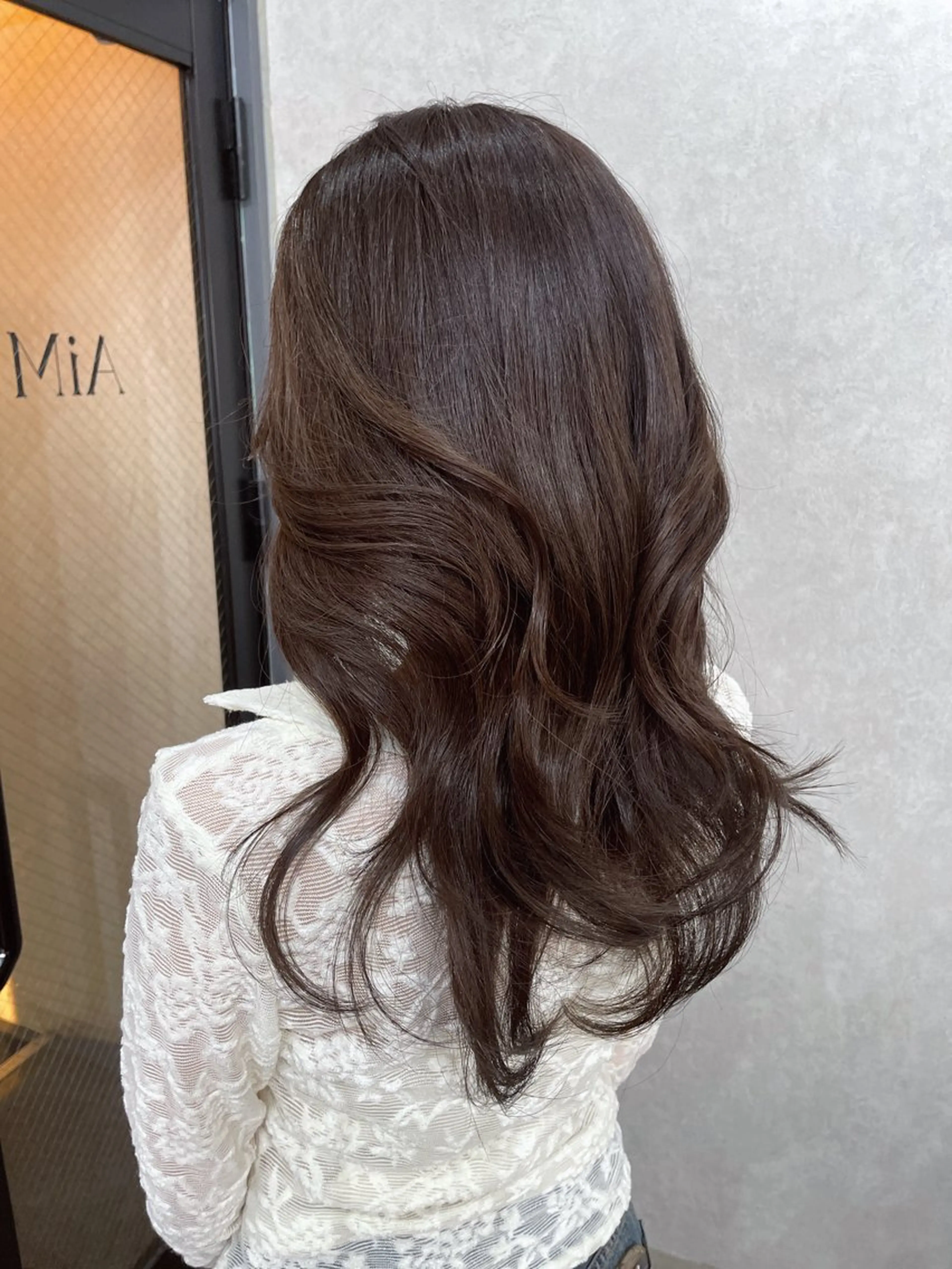 ロング カラー レイヤーカット AIRI layer cut hairのヘアスタイル