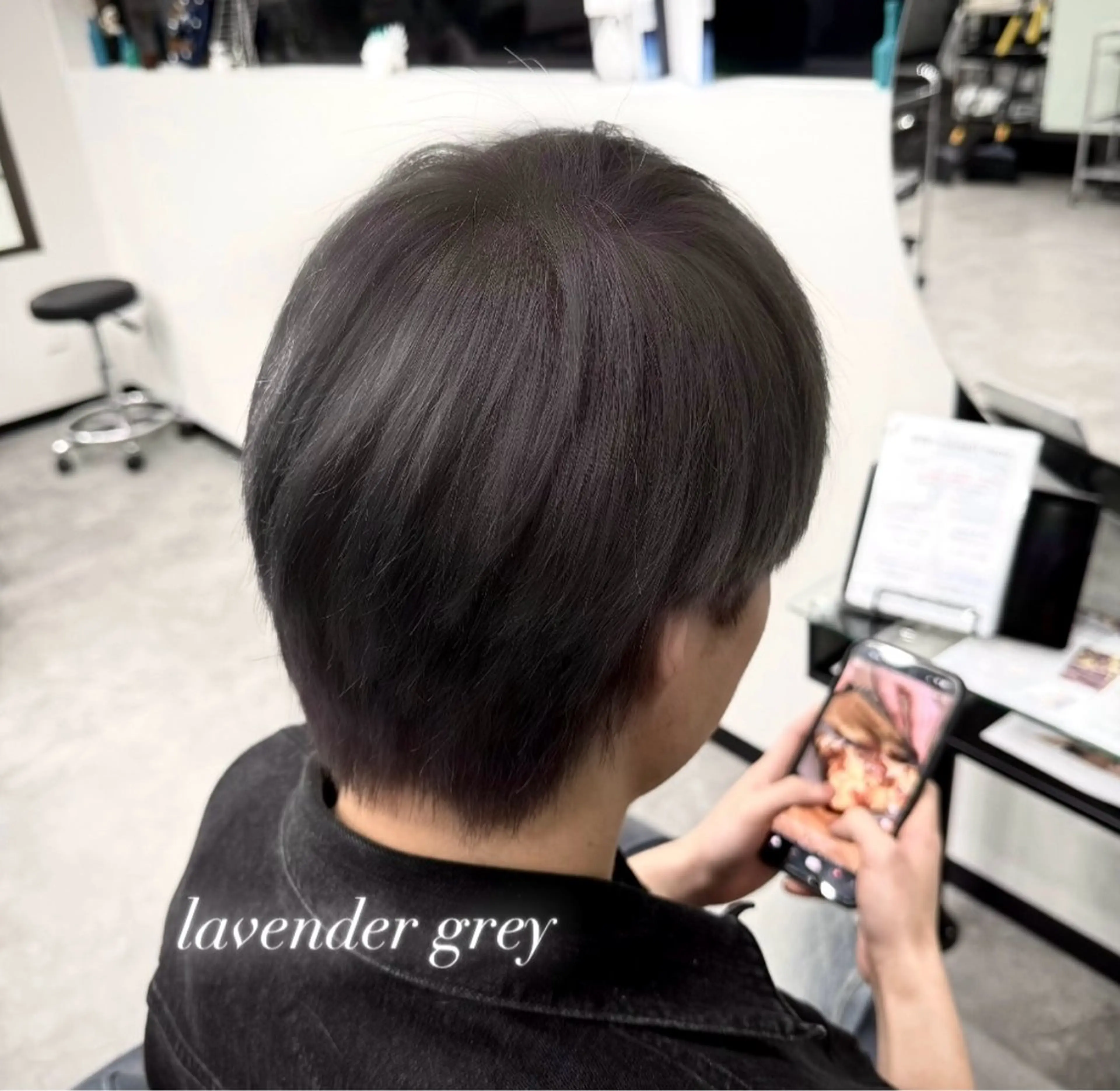 カラー メンズ メンズブリーチ ブリーチ ラベンダーカラー ヘアカラー ブリーチカラー/ 透明感カラー/竜希のヘアスタイル