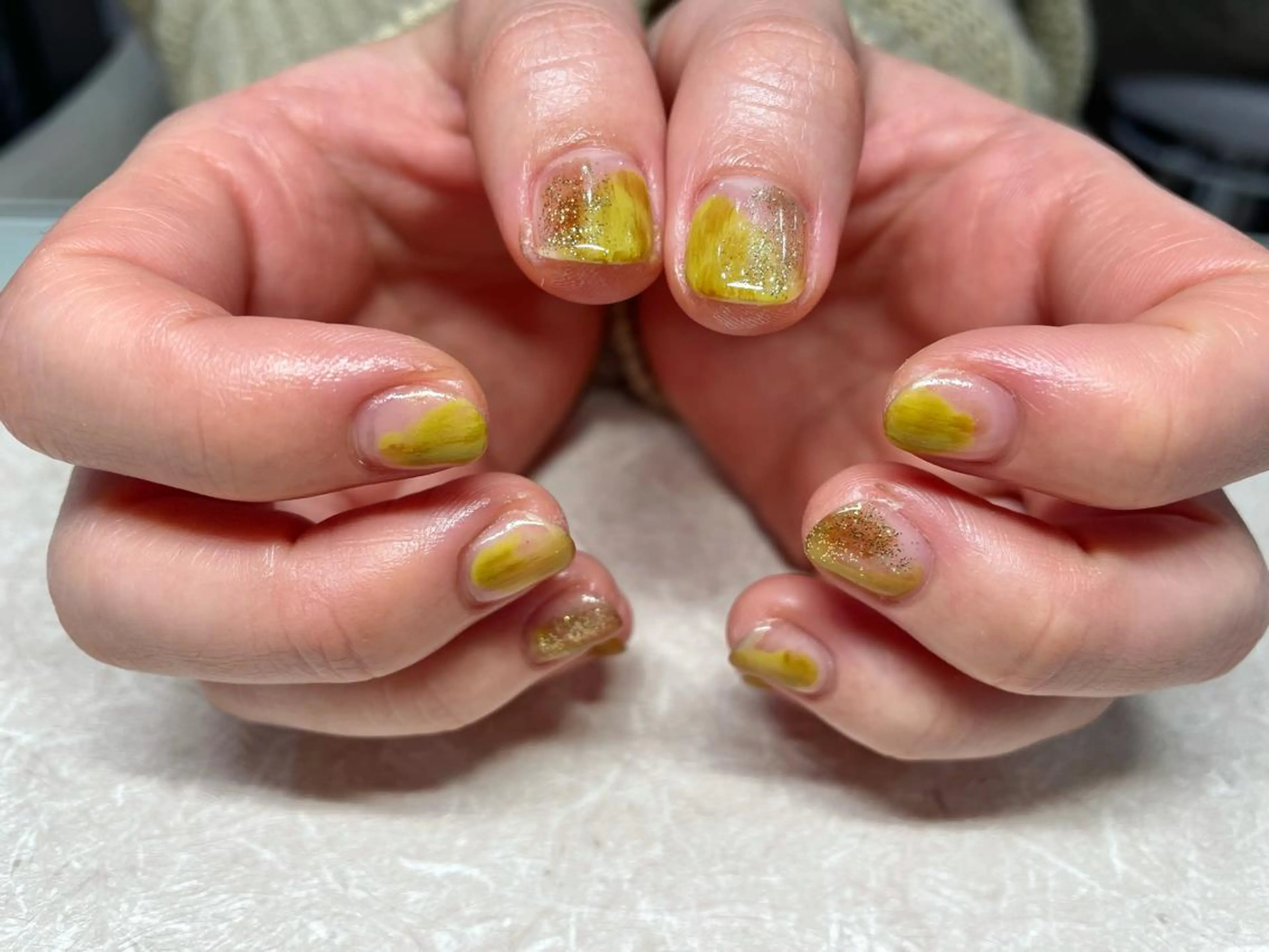 ネイル ピスタチオネイル Nagashima sanaのネイルデザイン