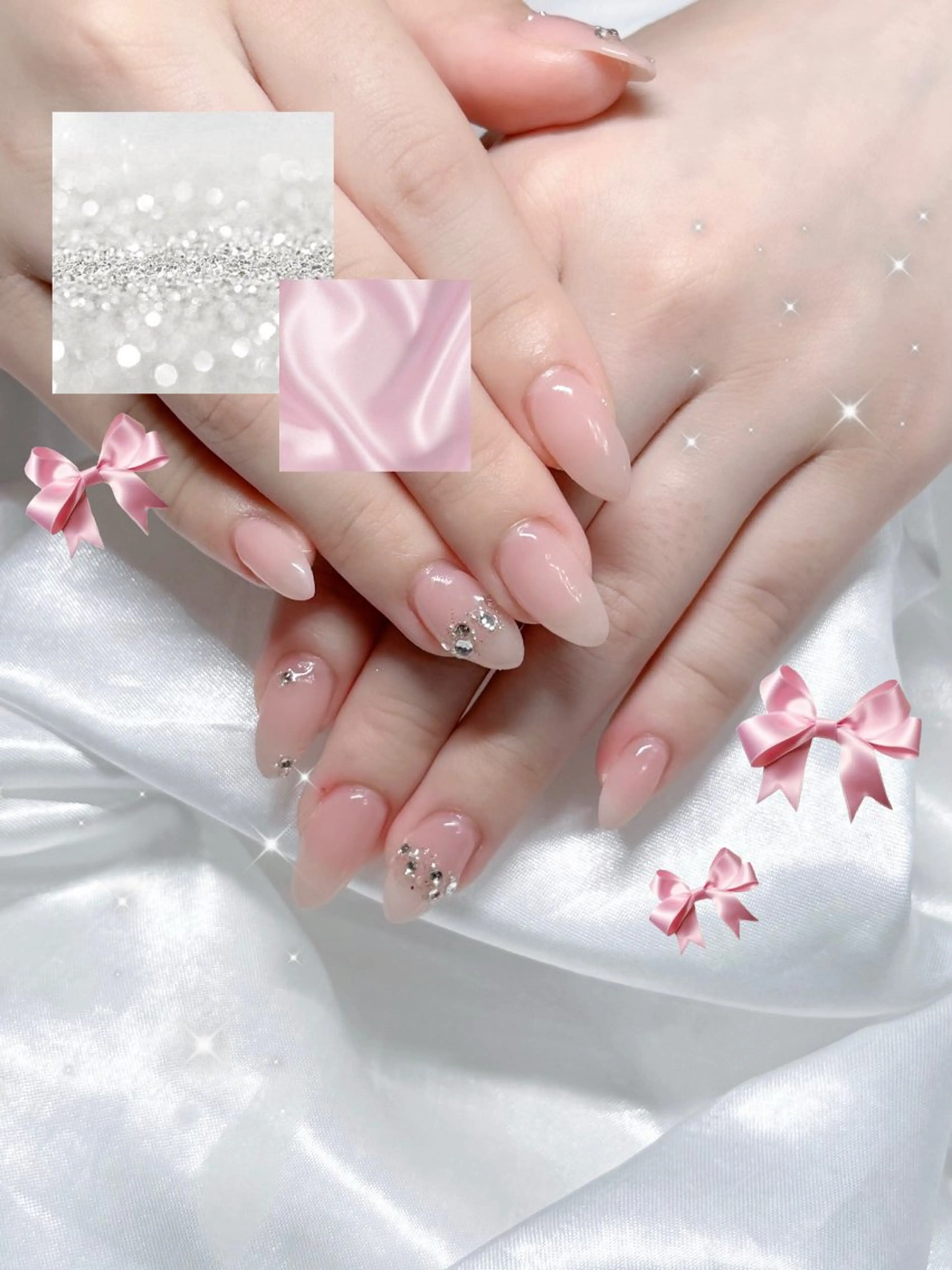 ネイル ハンドネイル ✩.*🎀 aoi🎀のネイルデザイン