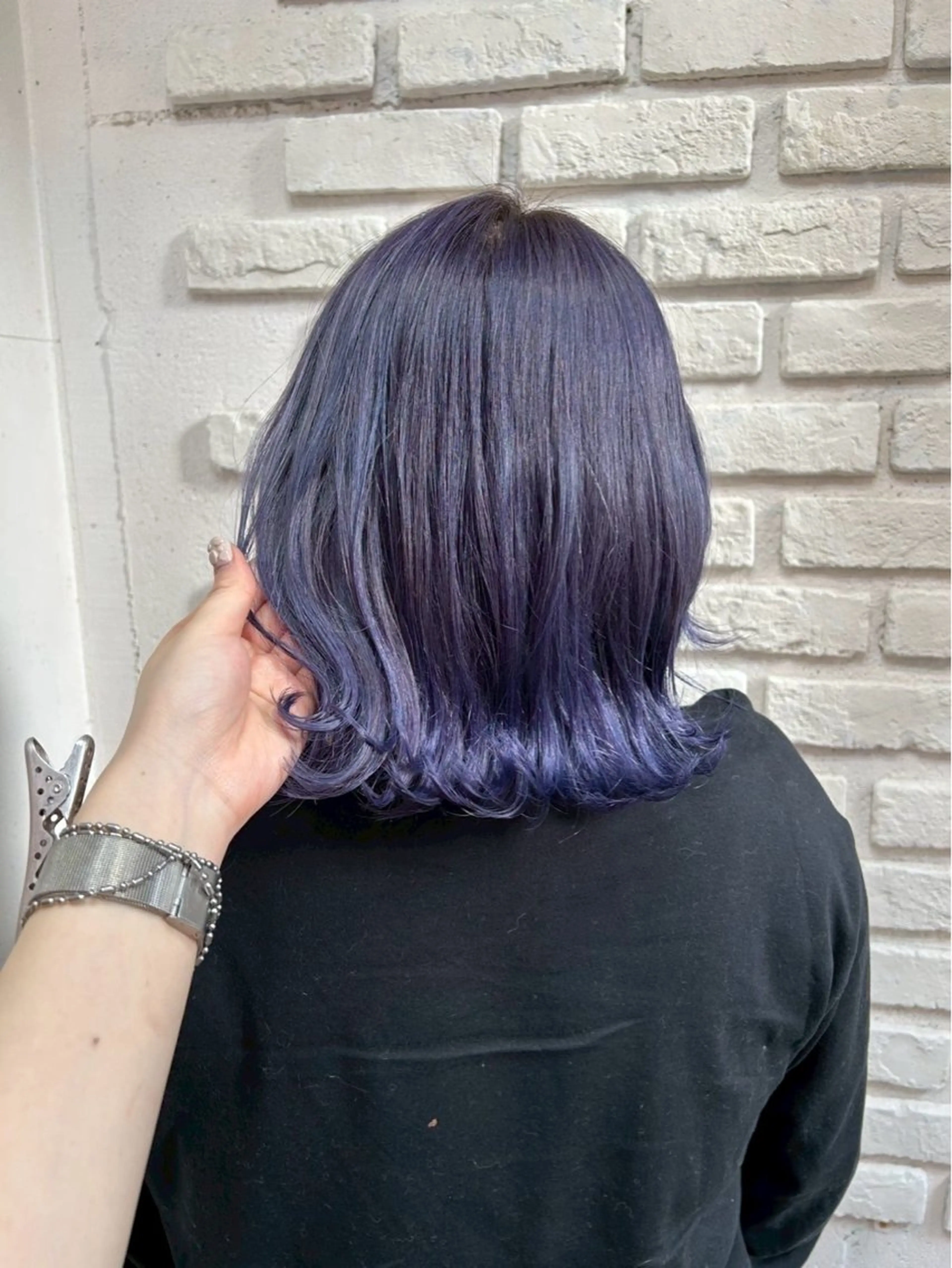 【当日でも大歓迎^_< -★】ブリーチ2回＋カラー(寒色限定)の写真