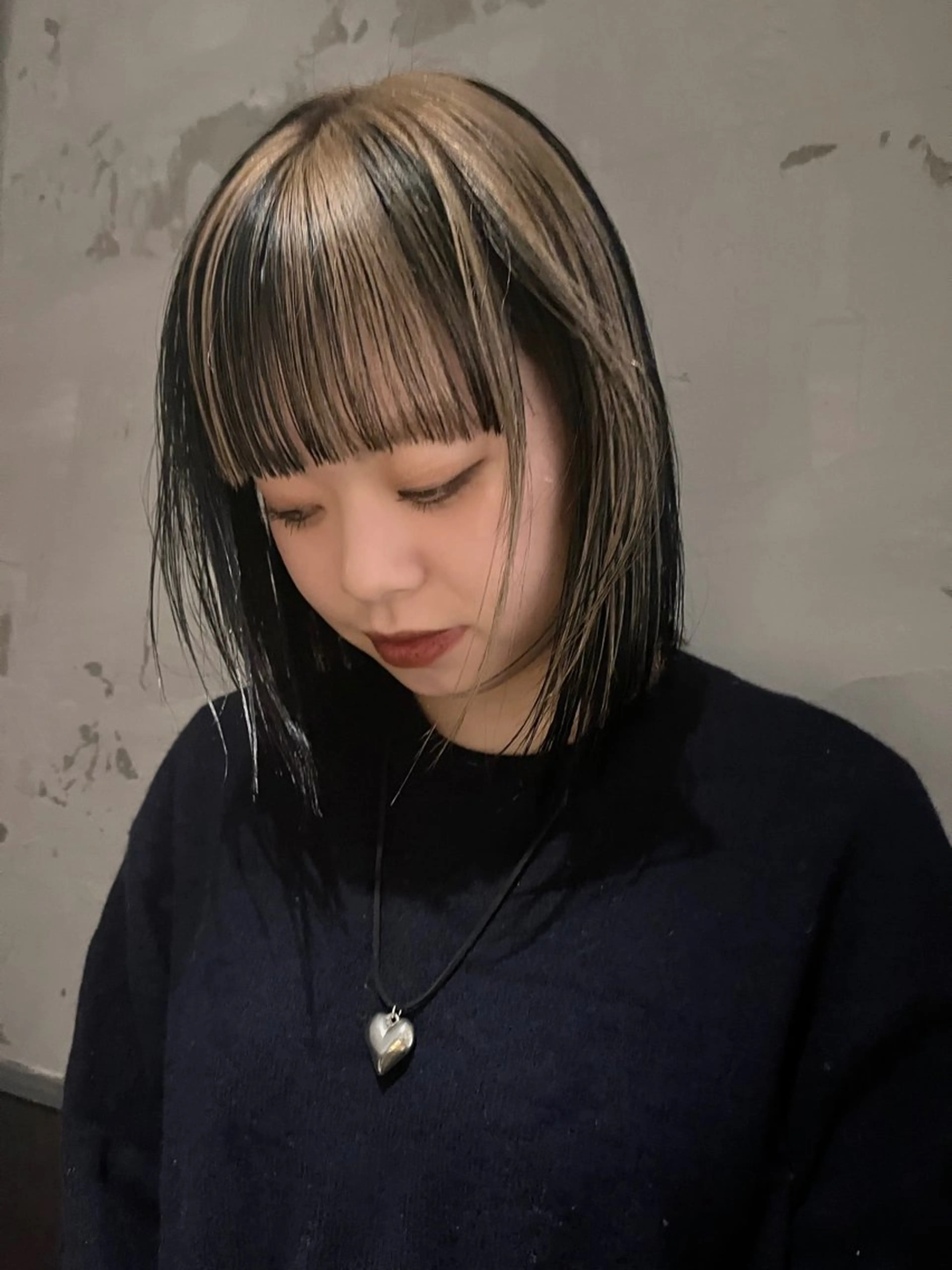 ミディアム カラー 田中 里奈のヘアスタイル