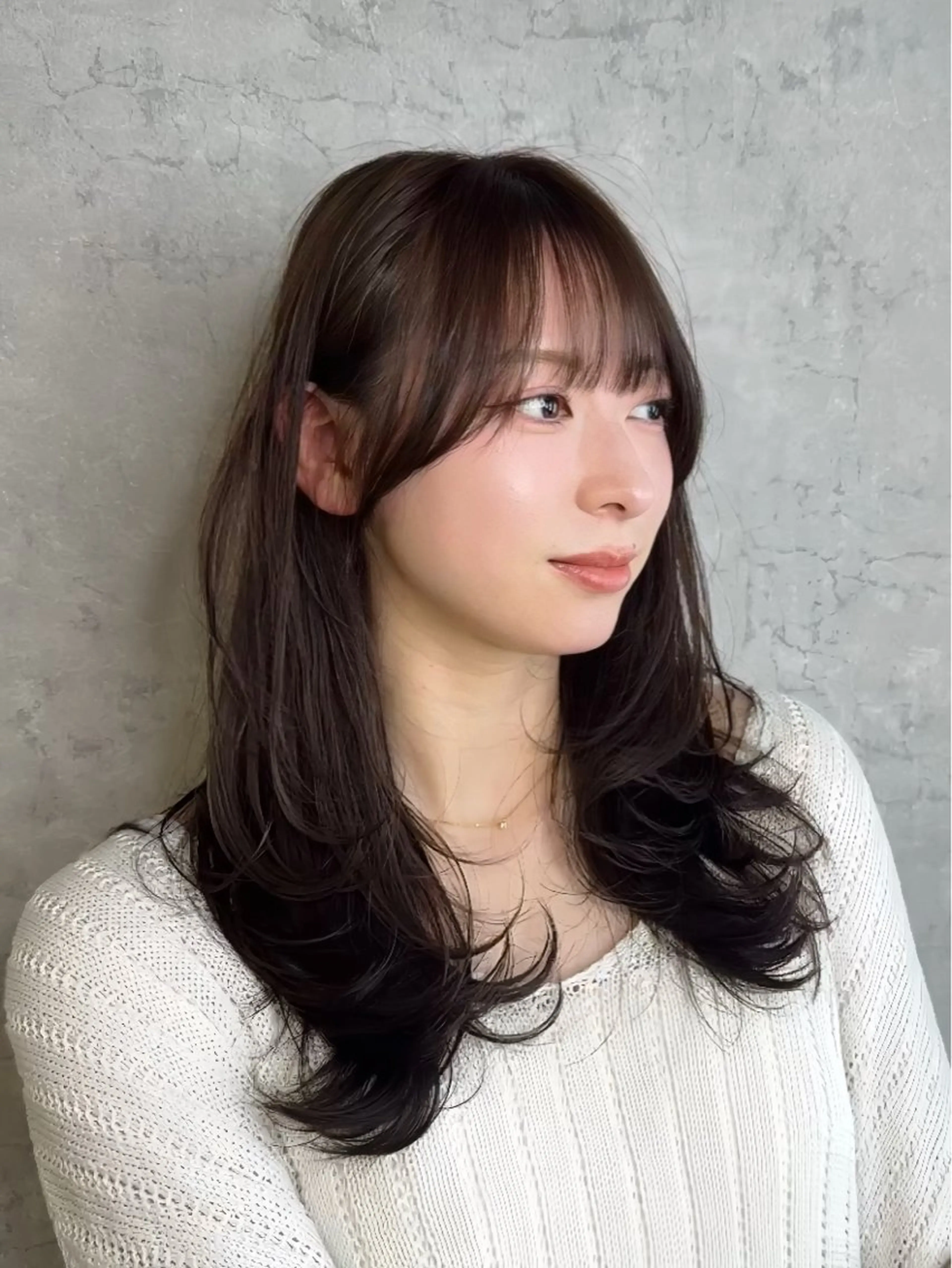 ミディアム トレンド韓国レイヤー 🇰🇷のんのヘアスタイル