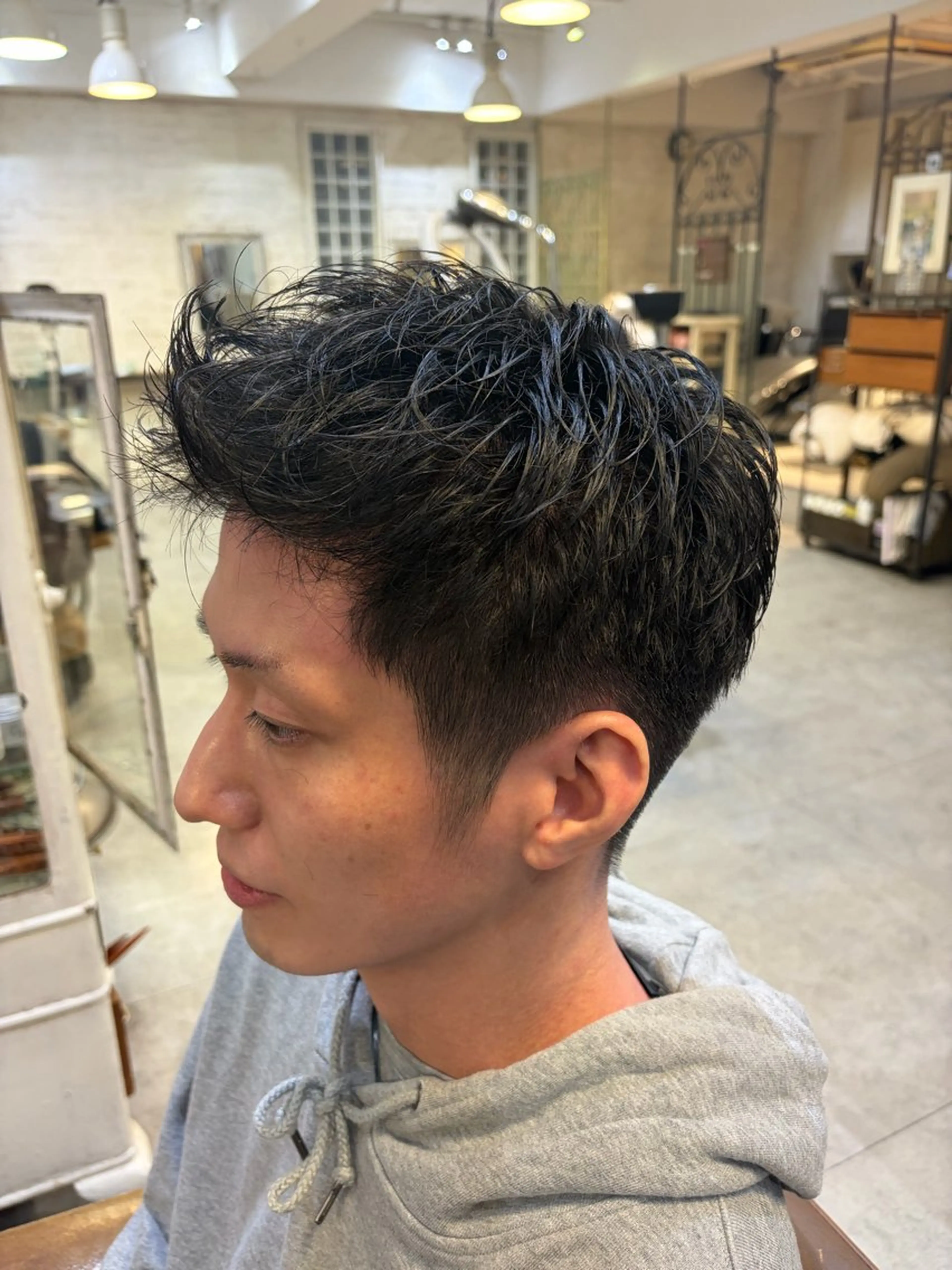 メンズ スパイキーショート メンズ カット/カラー 惇のヘアスタイル