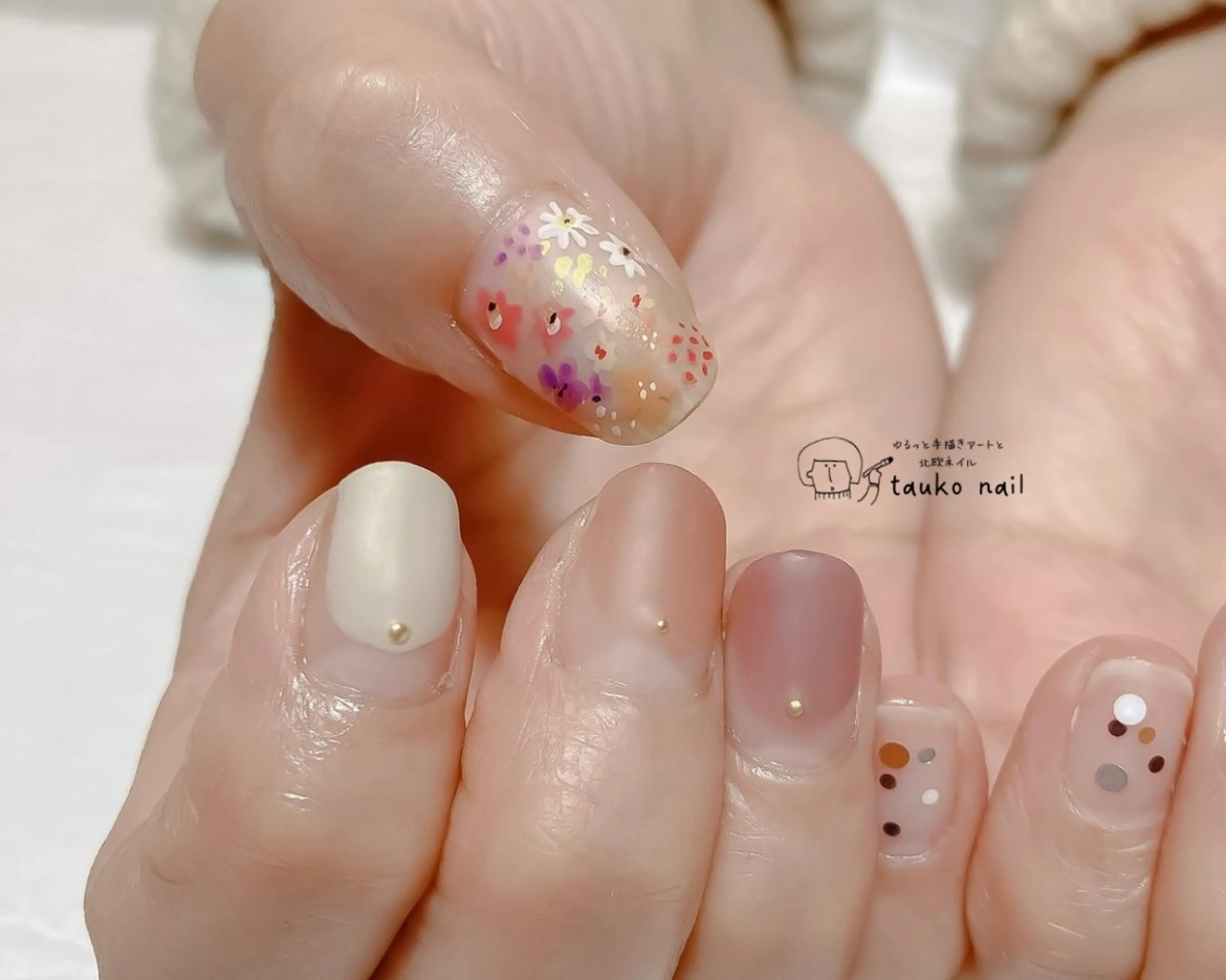 ネイル ハンドネイル tauko nailのネイルデザイン