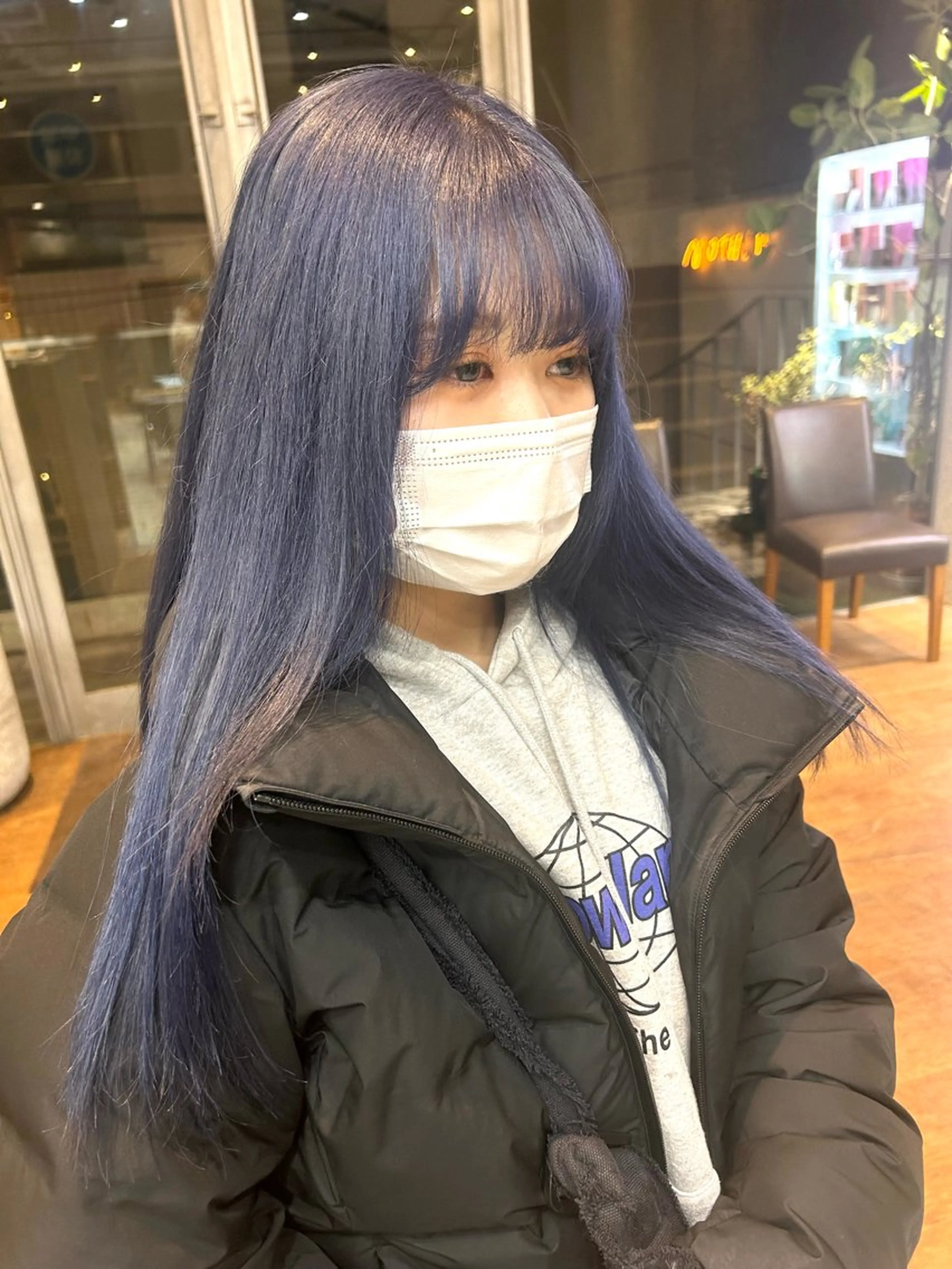 ロング カラー 🤍垢抜け♡透明感 カラーmoeka🤍のヘアスタイル