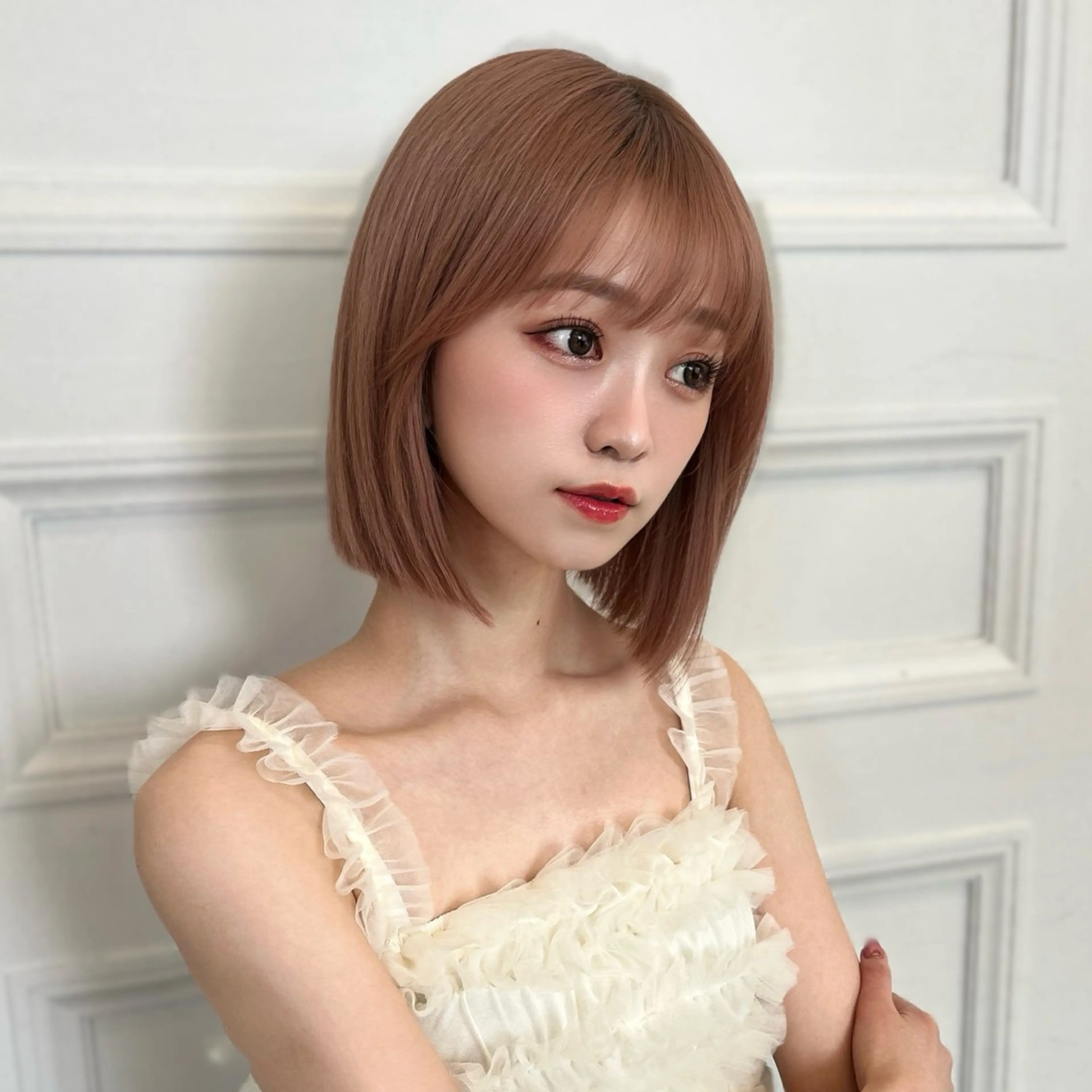 ショート カラー 🪞ボブ/暖色カ ラー🧸mai🎀のヘアスタイル