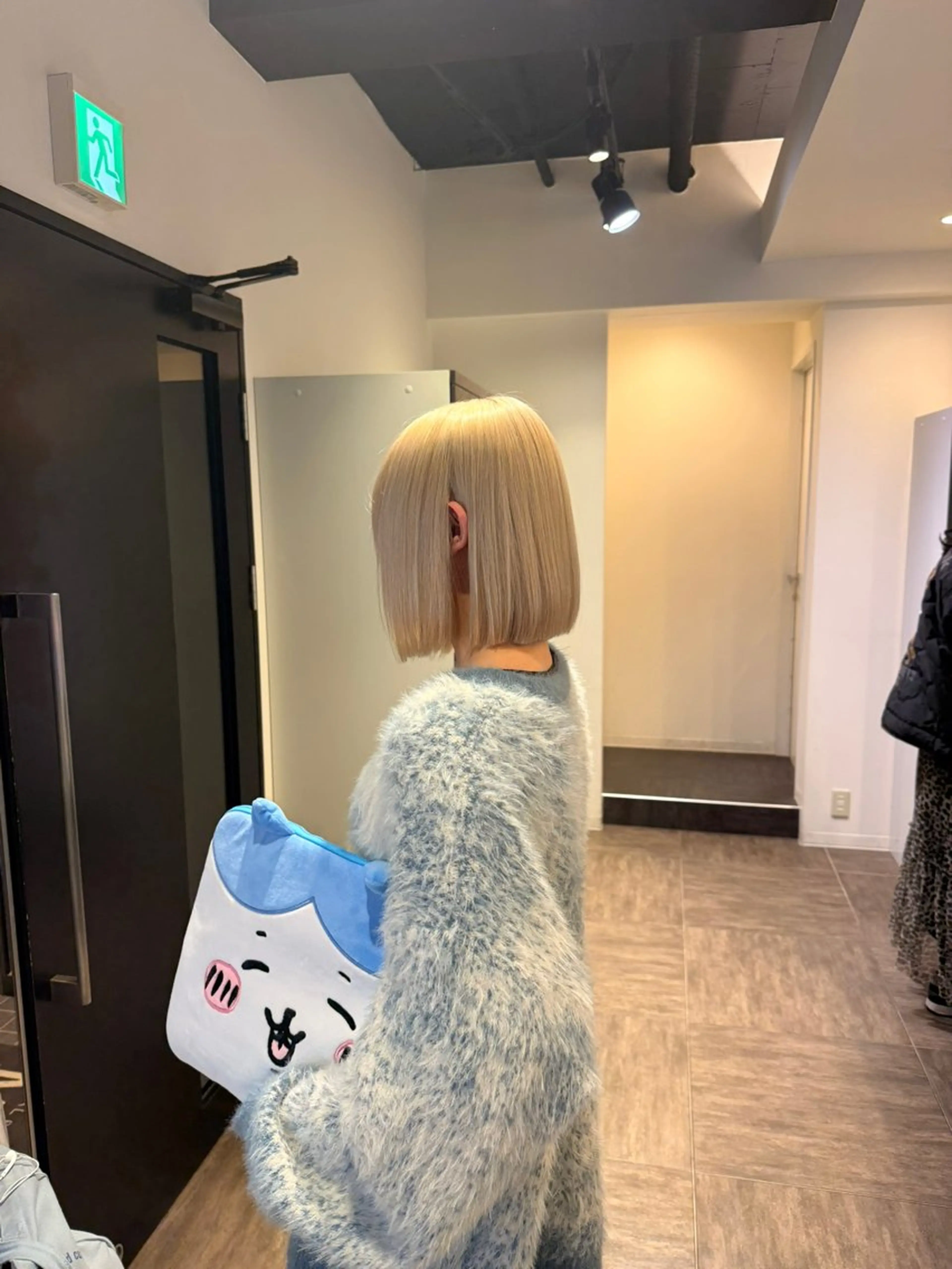 ミディアム カラー ヘアカラー レイヤー/艶カラー ROKUのヘアスタイル