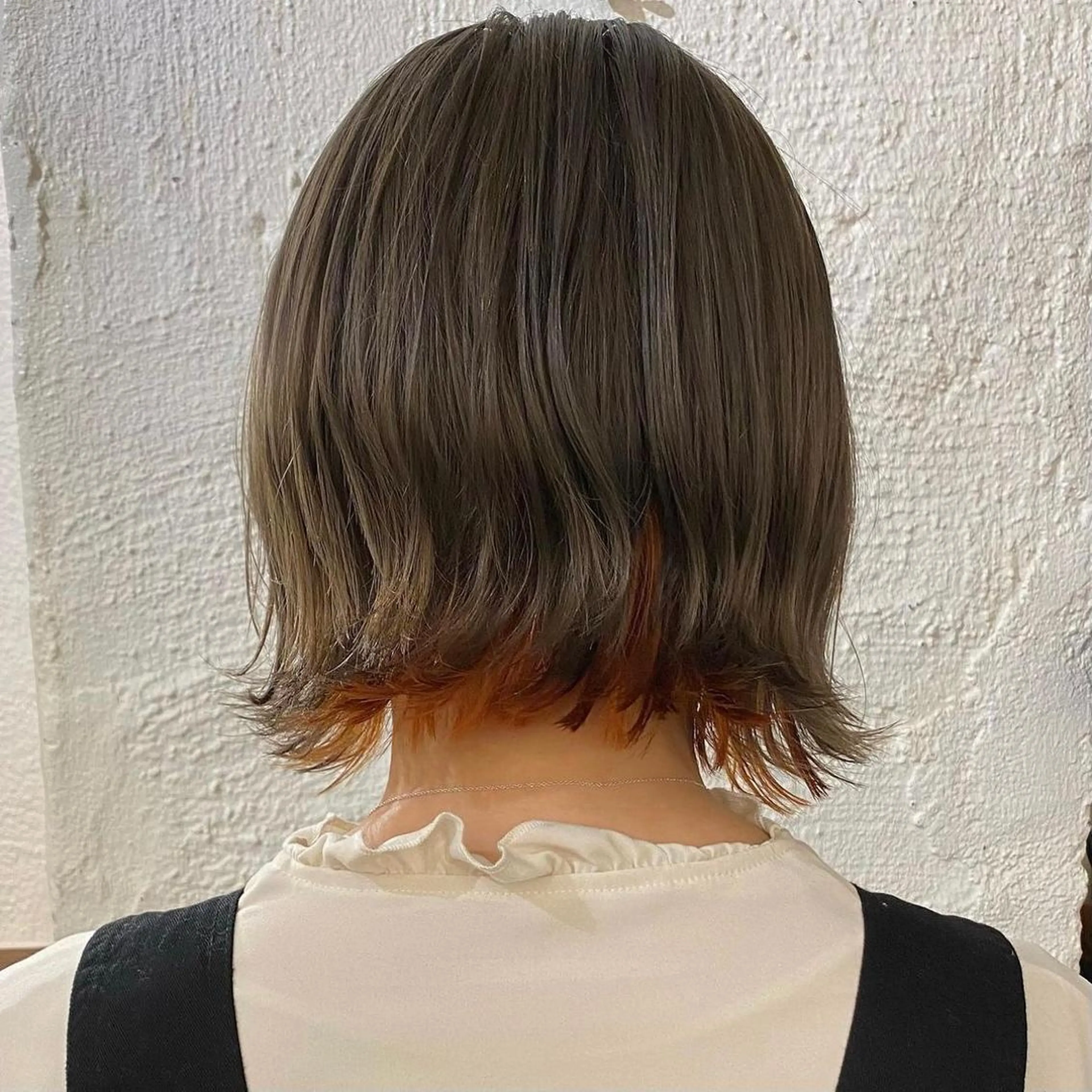 【Wカラー】ケアブリーチorハイライト+カットカラー💫の写真