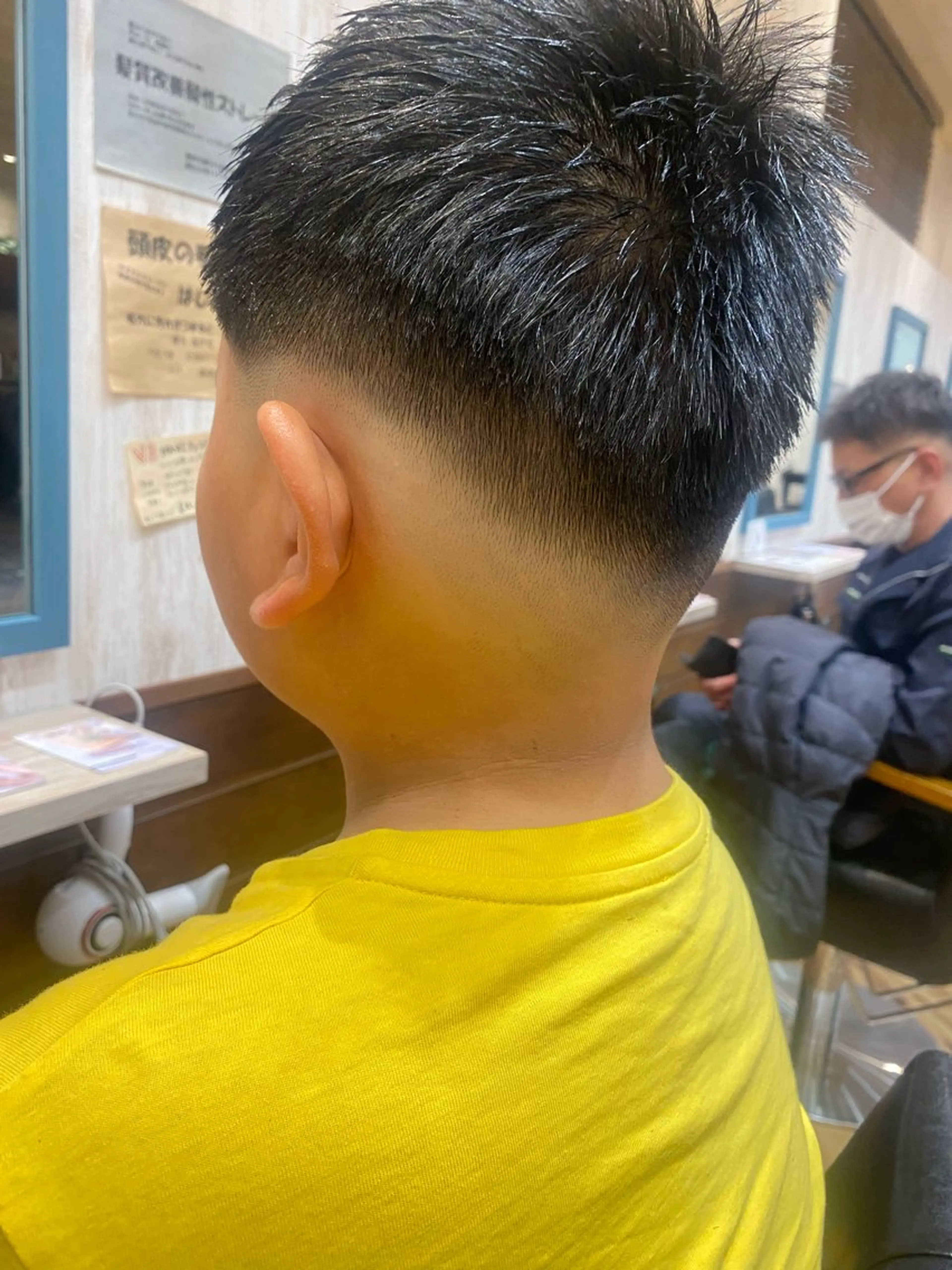 メンズ 山中 パトリシアのヘアスタイル