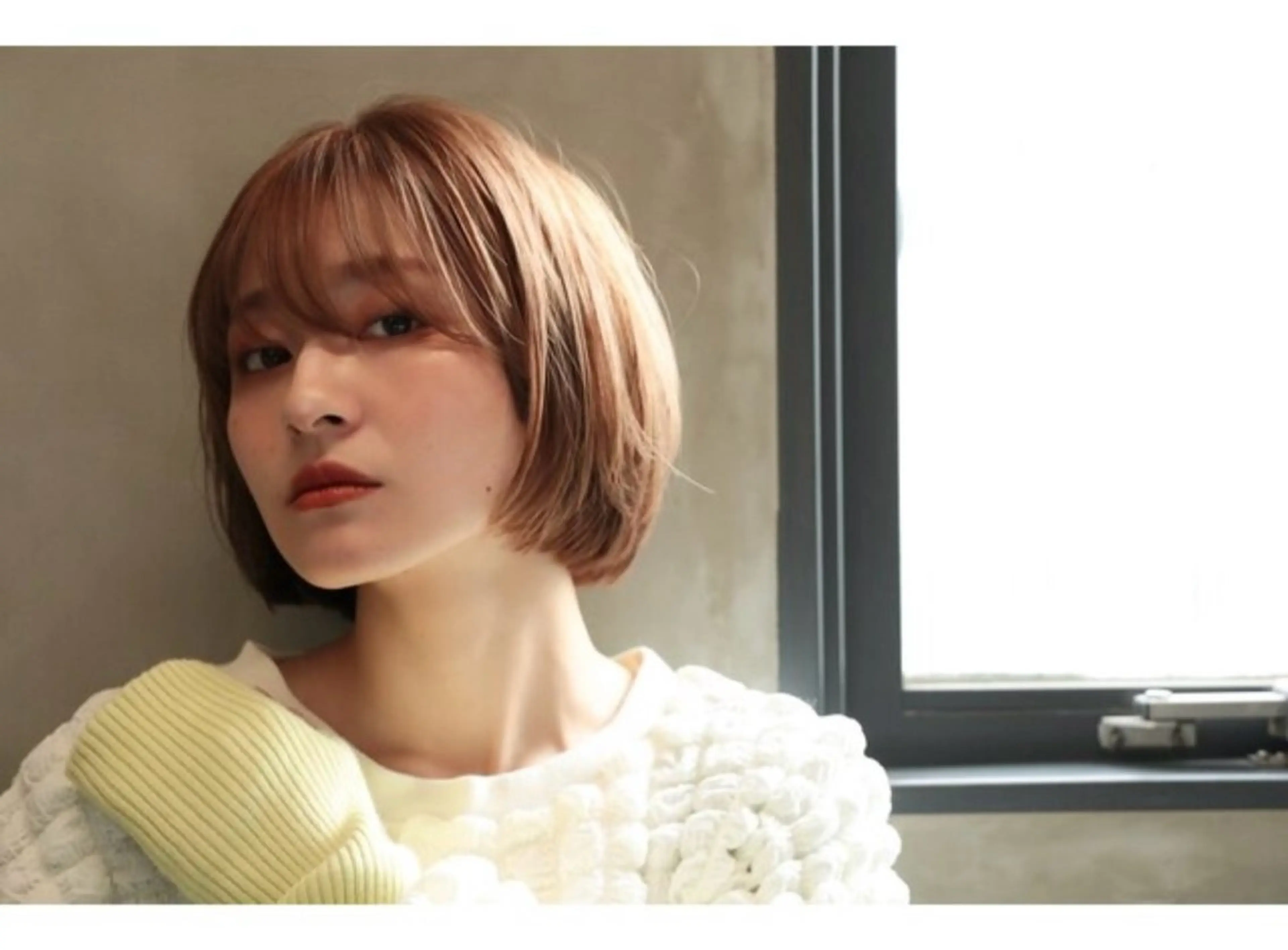 ショート カラー カット トリートメント 田中 智那美のヘアスタイル