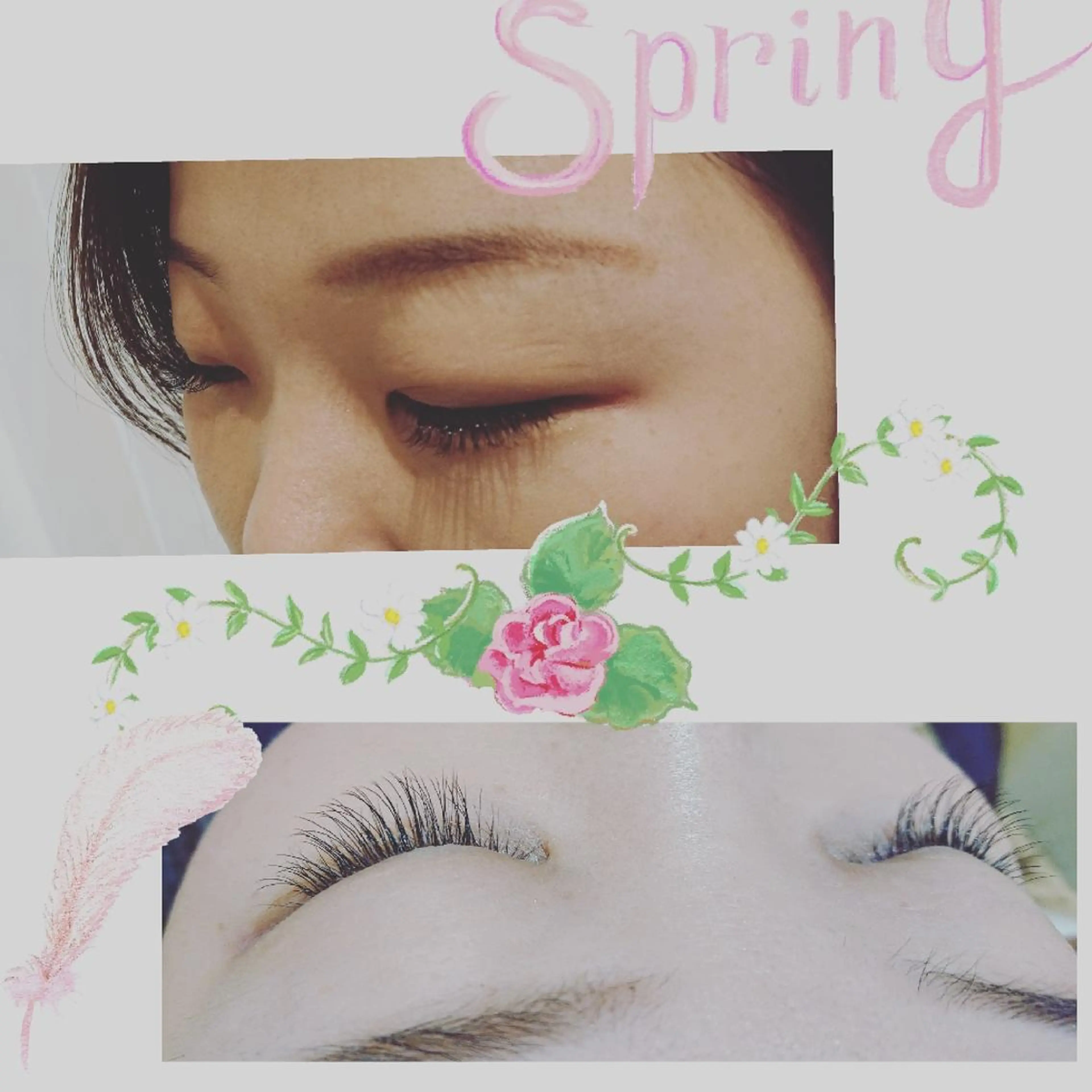 マツエク・マツパ キュート ナチュラル SIESTA Yuumiのマツエク・マツパデザイン