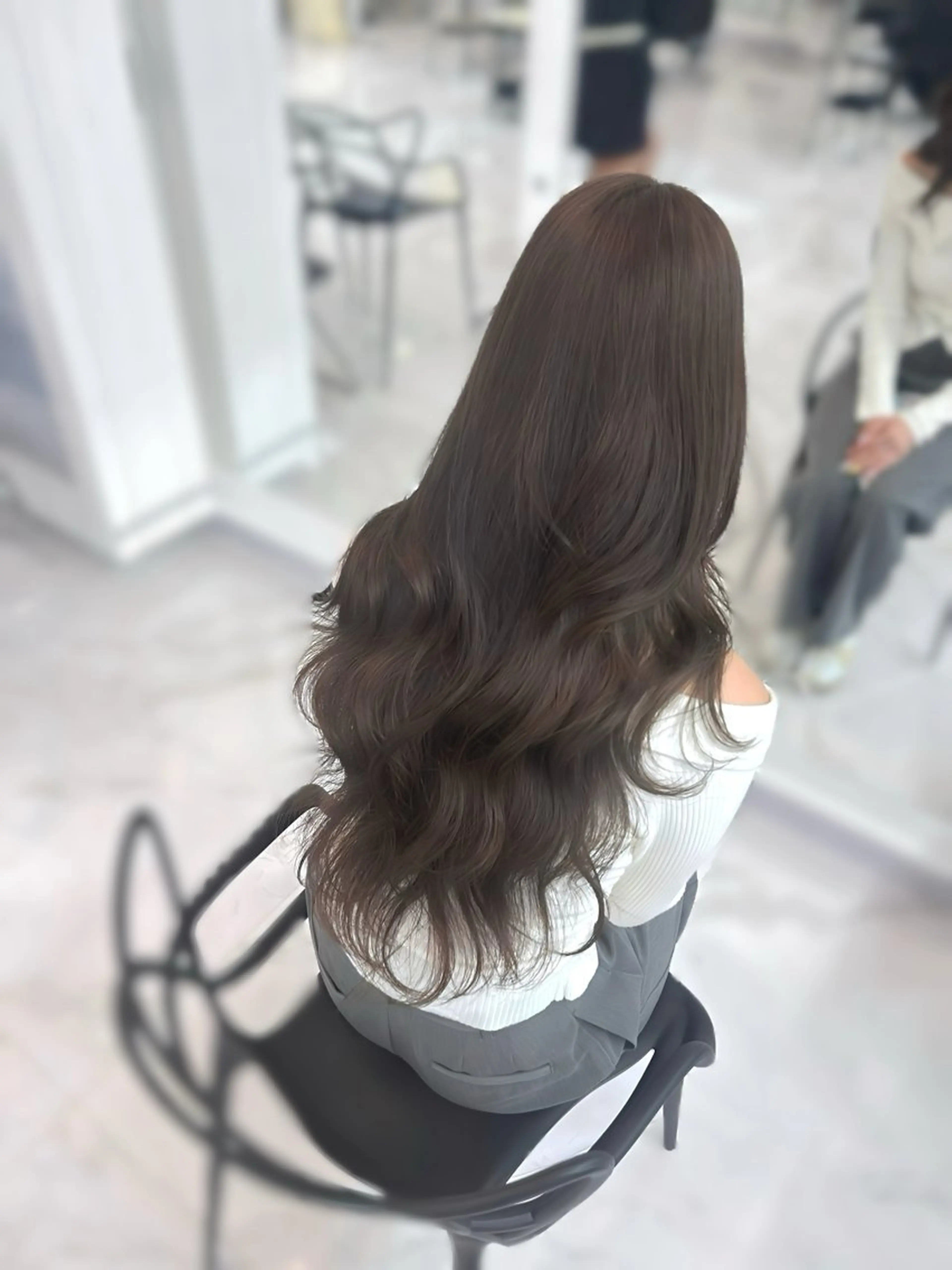 カット ヘアカラー トリートメント 韓国ヘア/透明感カラ ー/梅田/ayanoのヘアスタイル