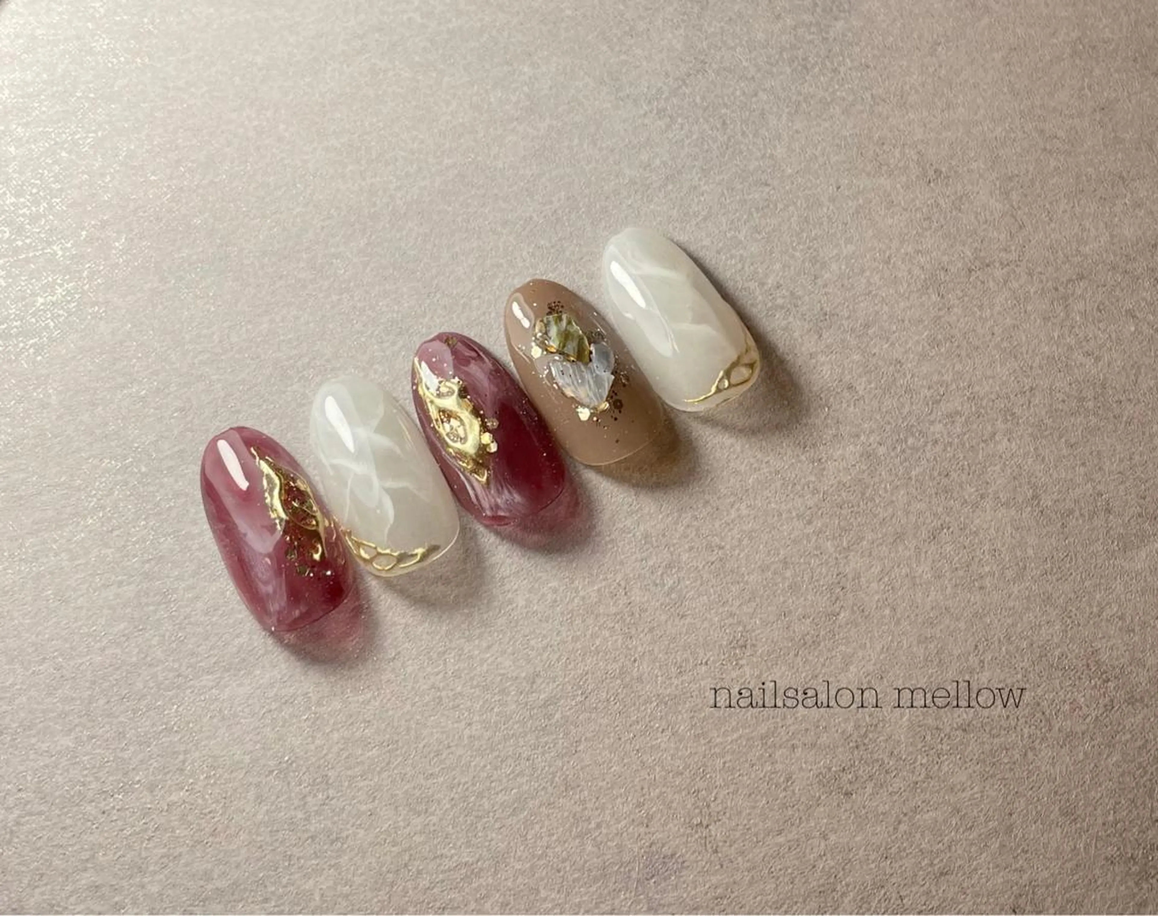 ネイル ニュアンスネイル 春ネイル 大山 浩美のネイルデザイン